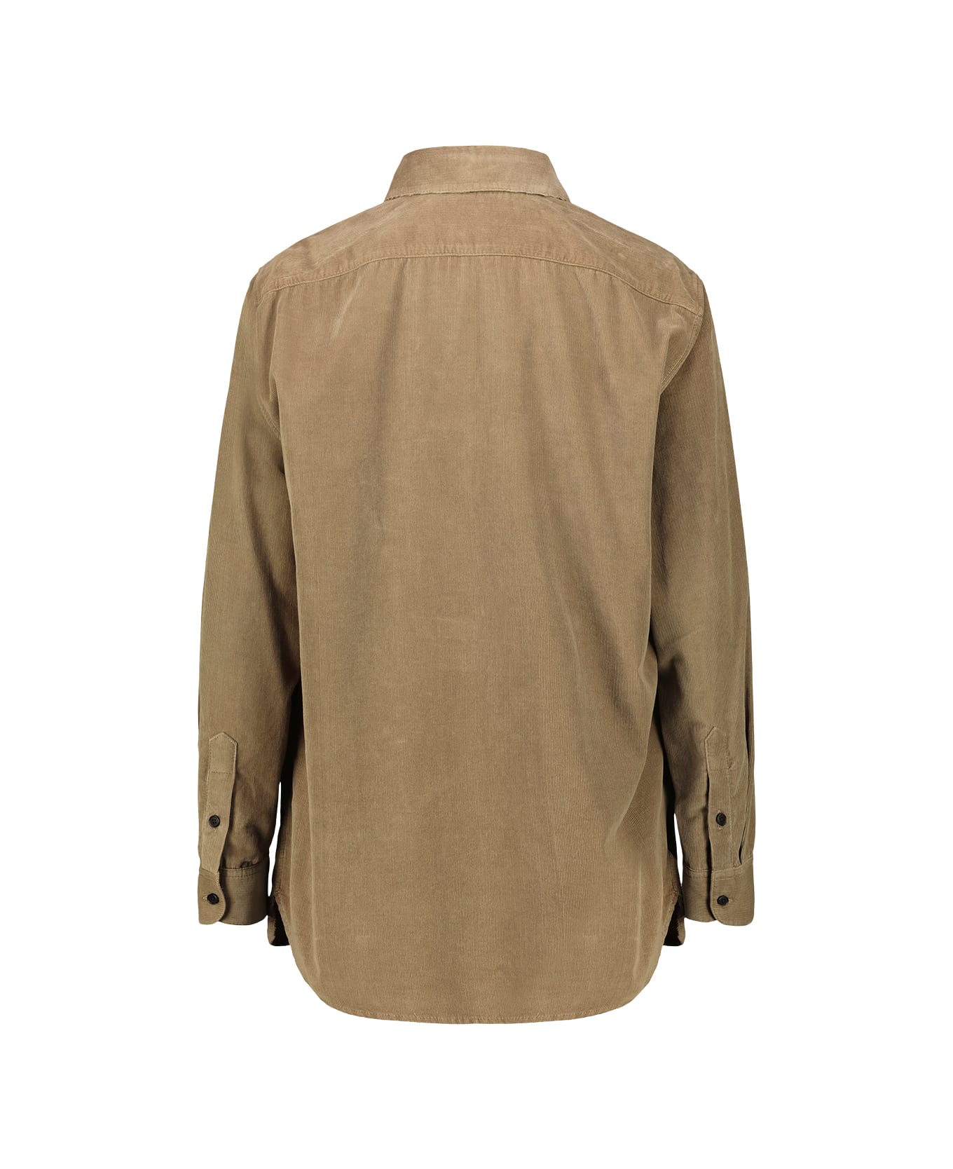 The Row Sisilia Shirt In Corduroy - Bei Beige