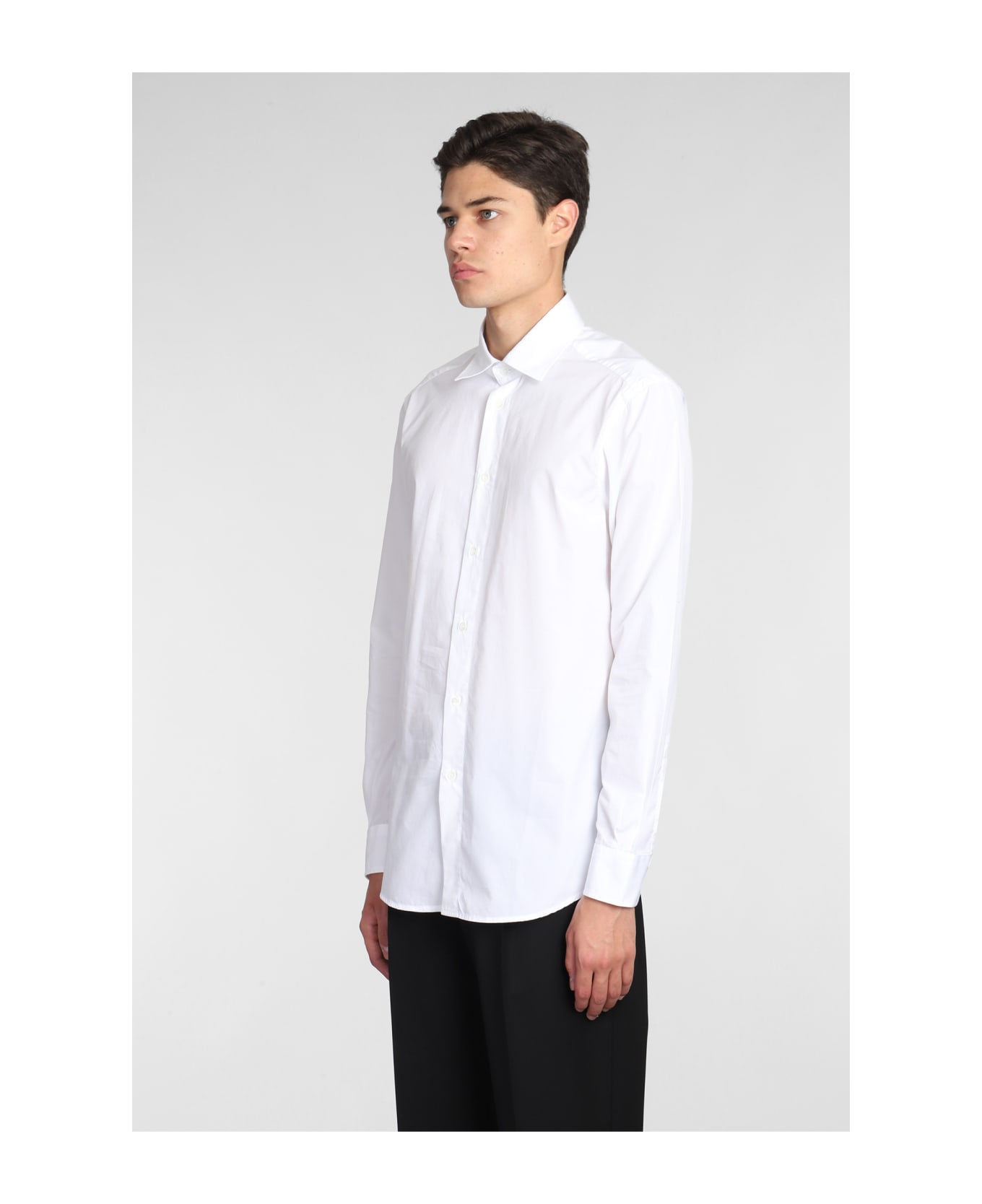 Barena Surian Shirt In White Cotton - white