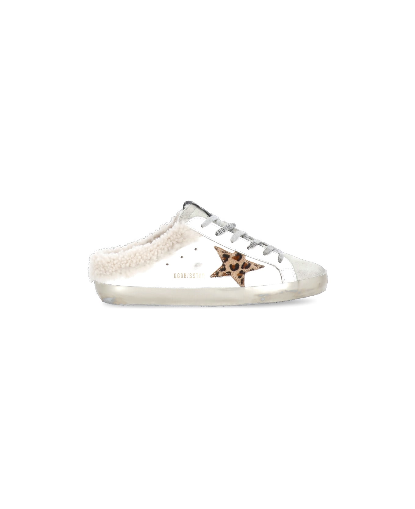 Golden Goose Super Star Sabot - White