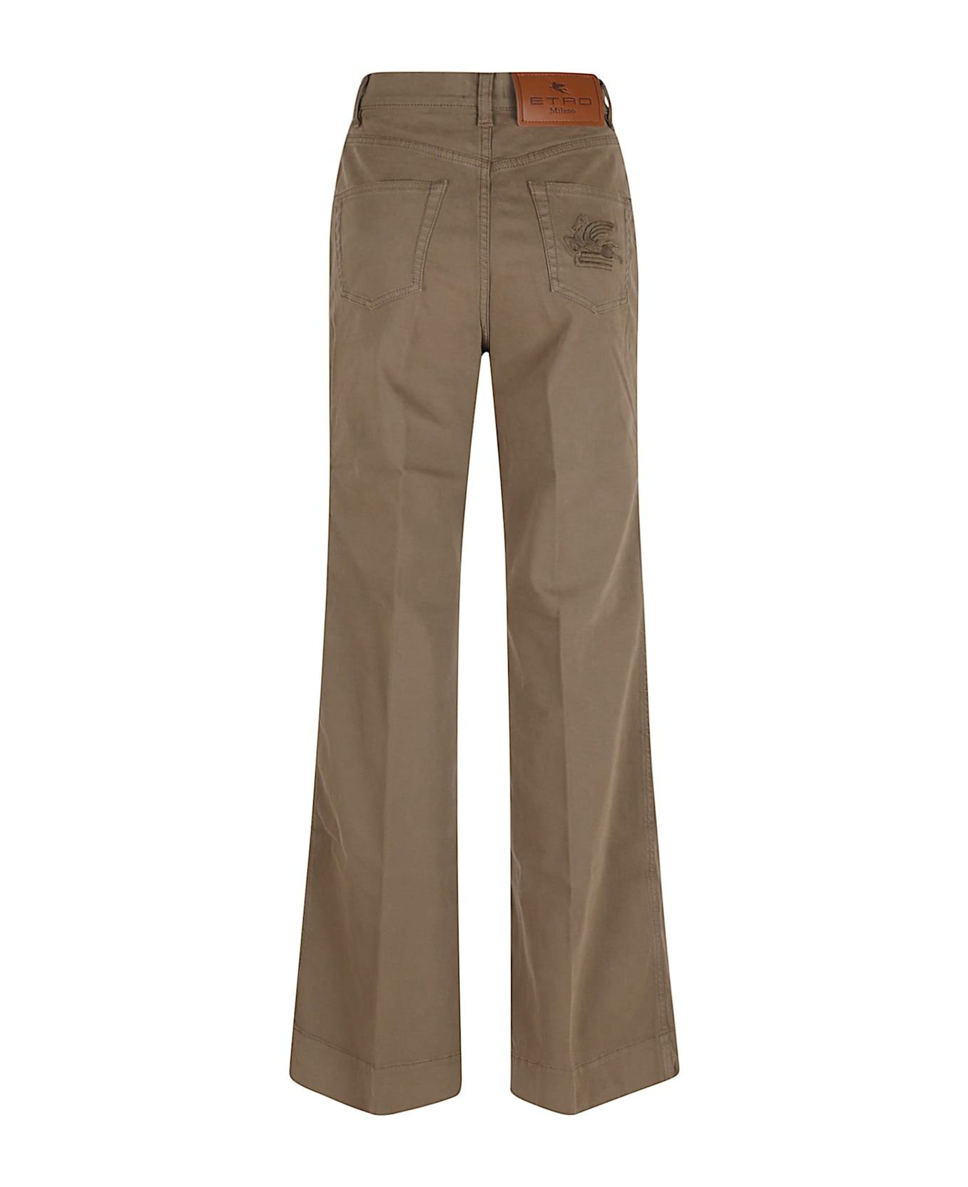 Etro Denim Jeans Woman - Verde Salvia Scuro