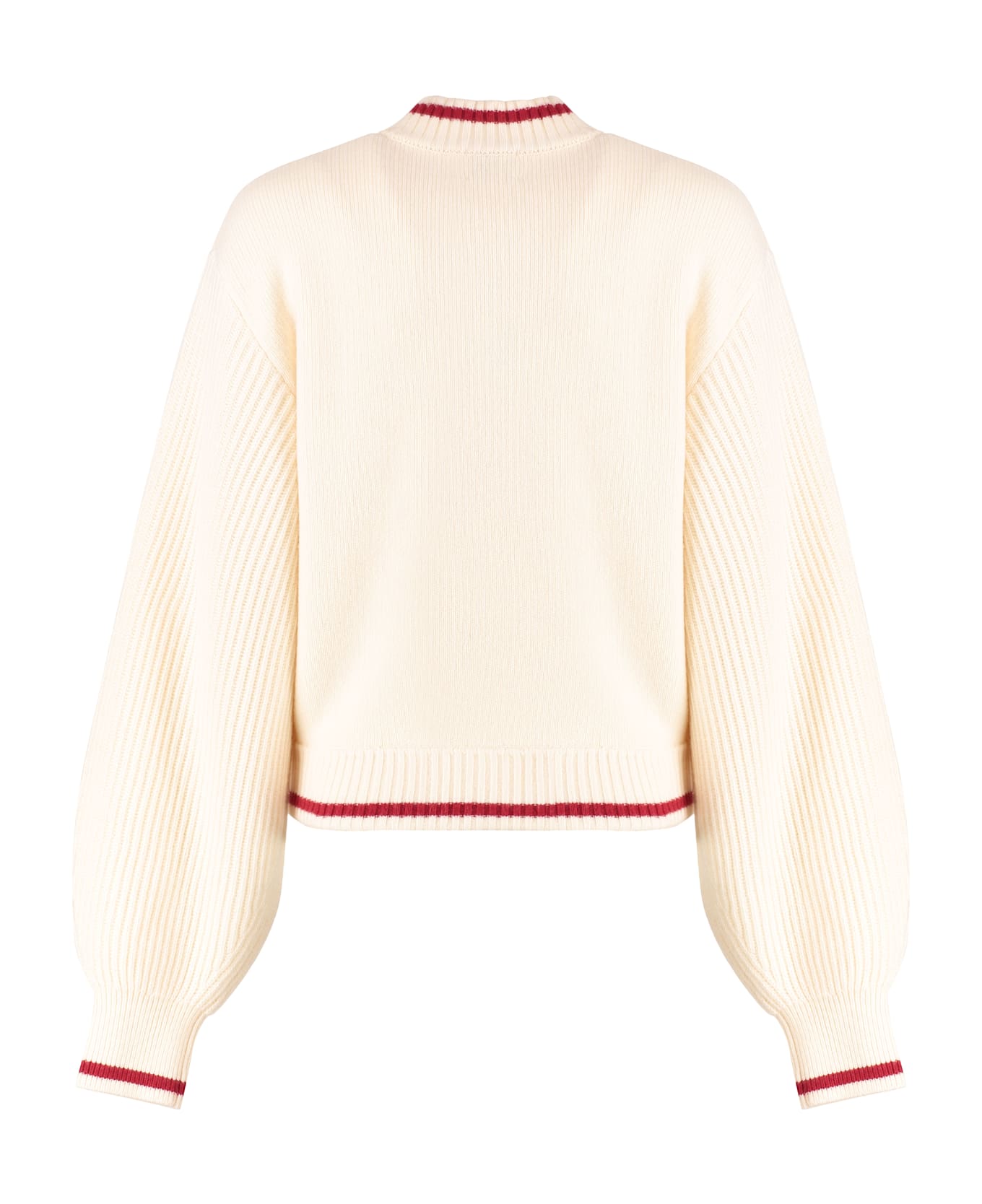 Tommy Hilfiger Sofia Richie Grainge X Tommy Hilfiger - Zipped Cardigan - panna
