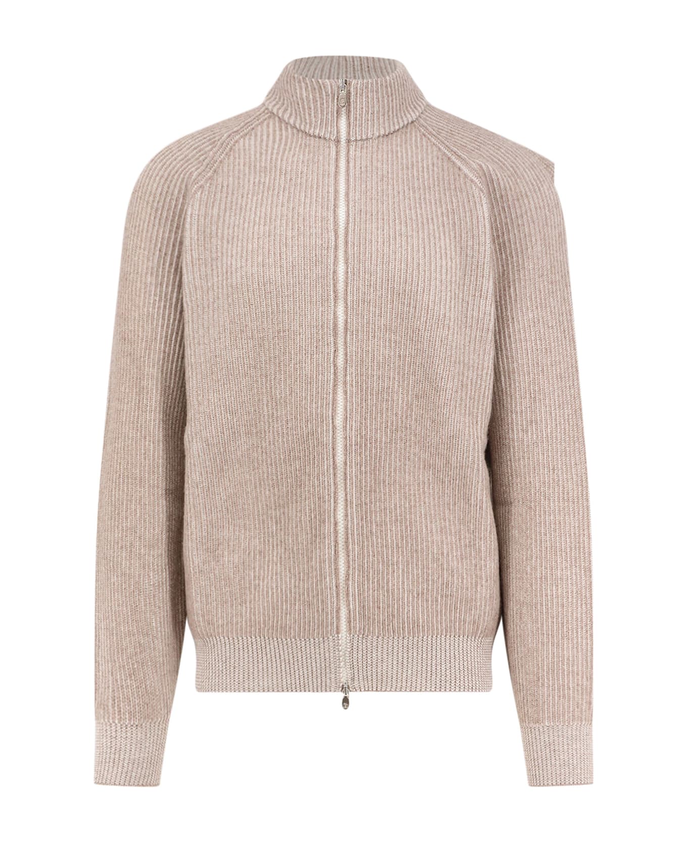 Brunello Cucinelli Cashmere Cardigan - NOCCIOLA PANAMA