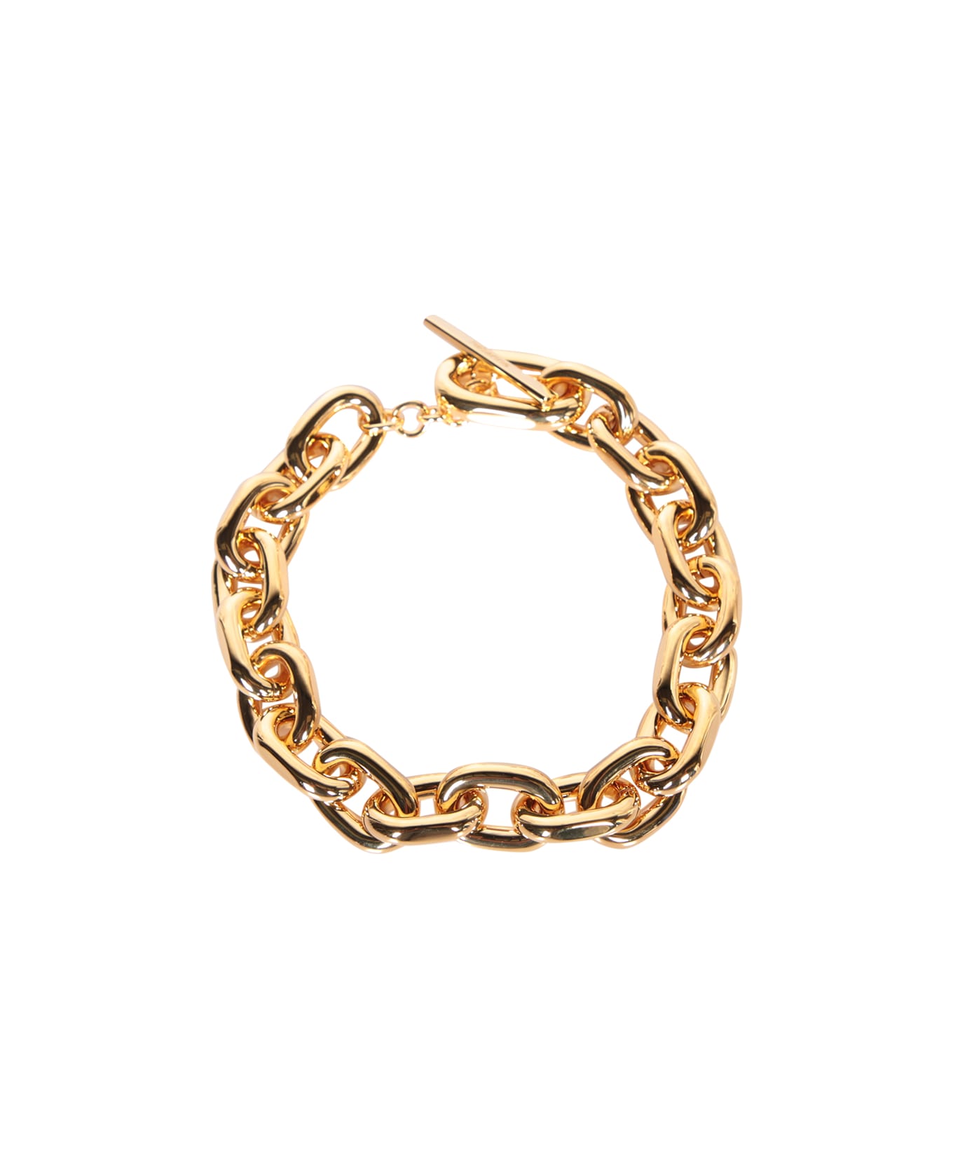 Paco Rabanne Gold Link Chain Necklace - Metallic