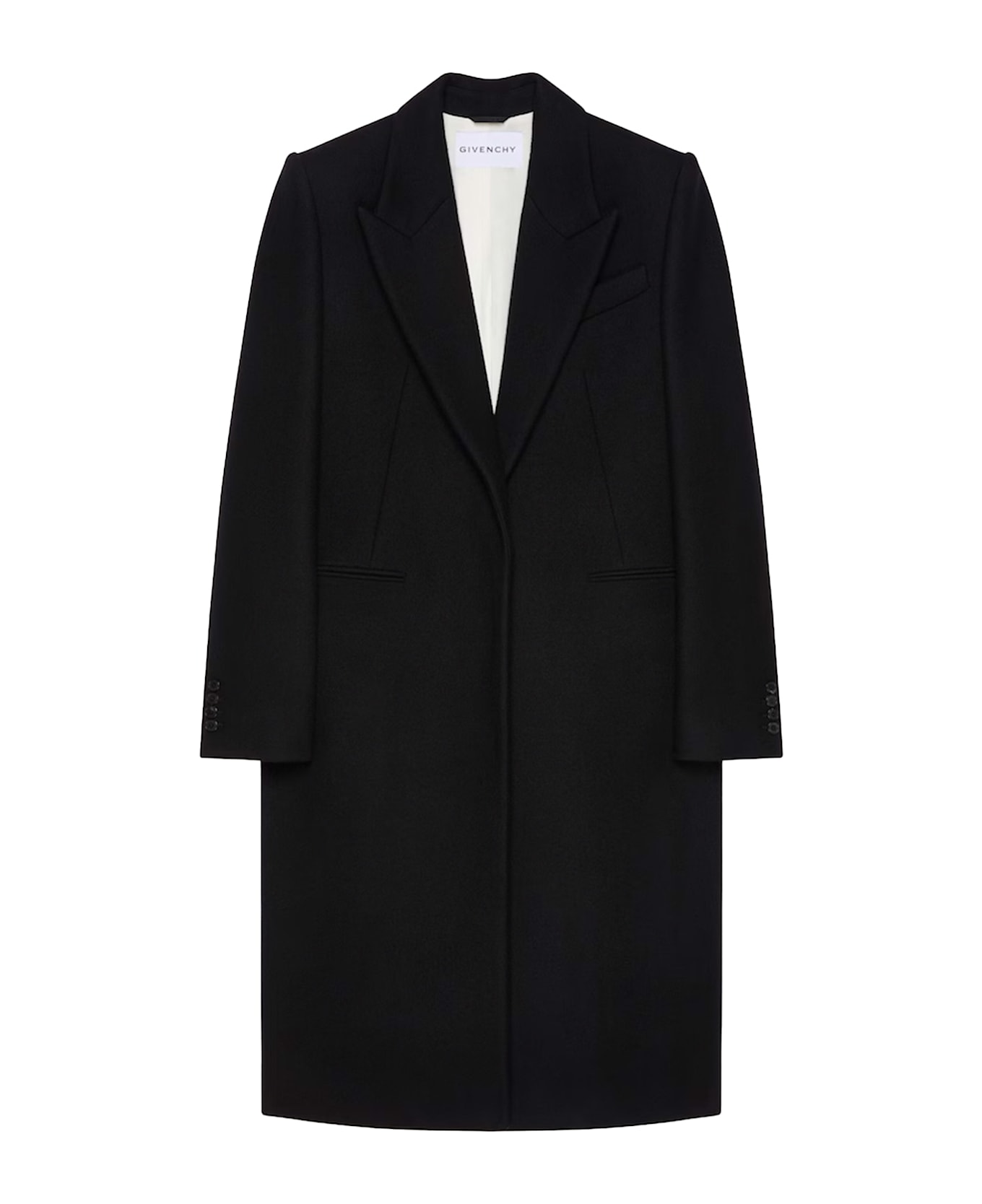 Givenchy Coats Black - Black