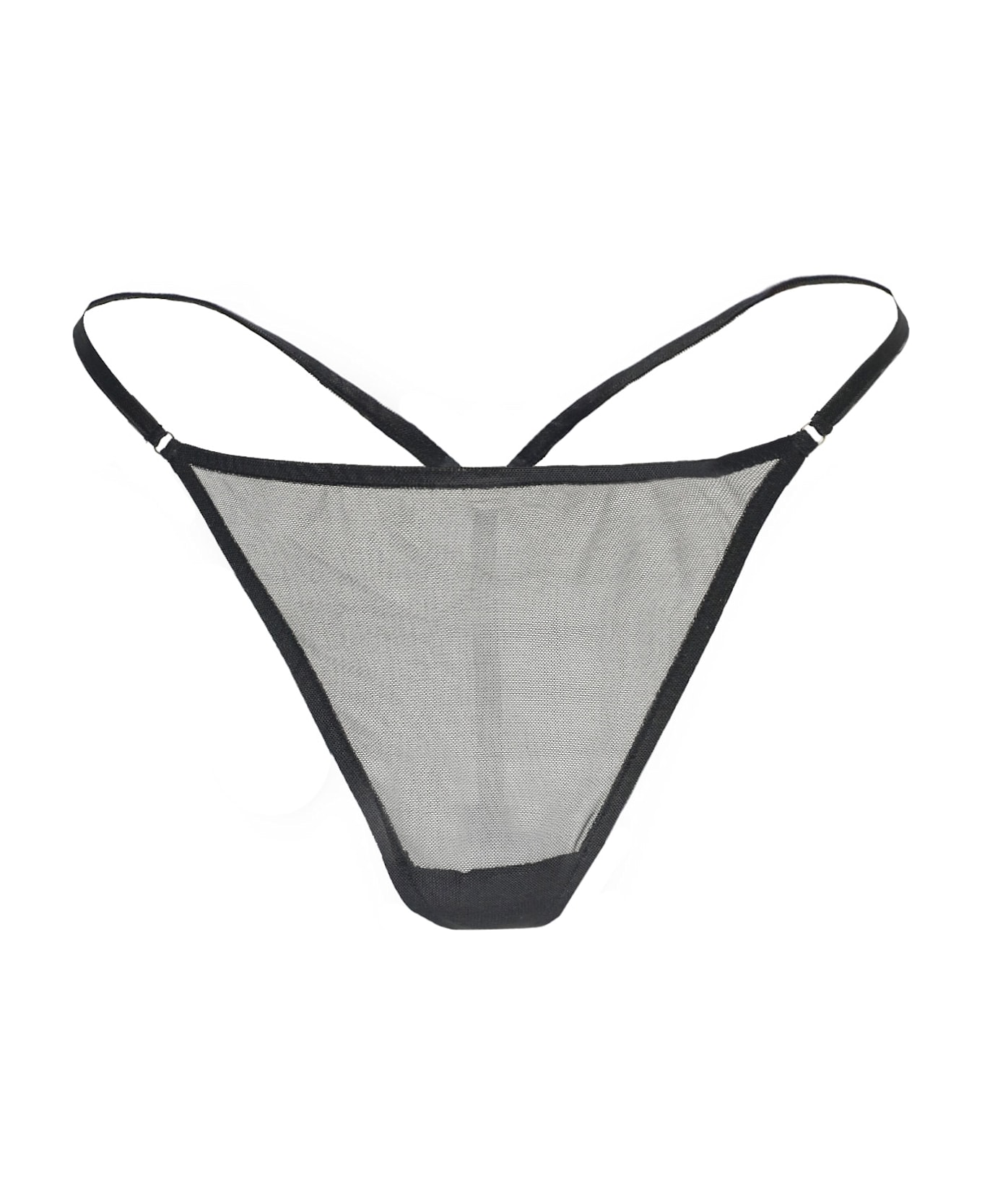 Diesel D-string Gft Thong - BLACK