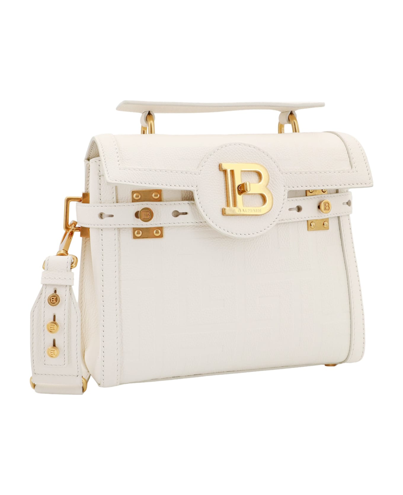 Balmain B-buzz 23 Handbag - White