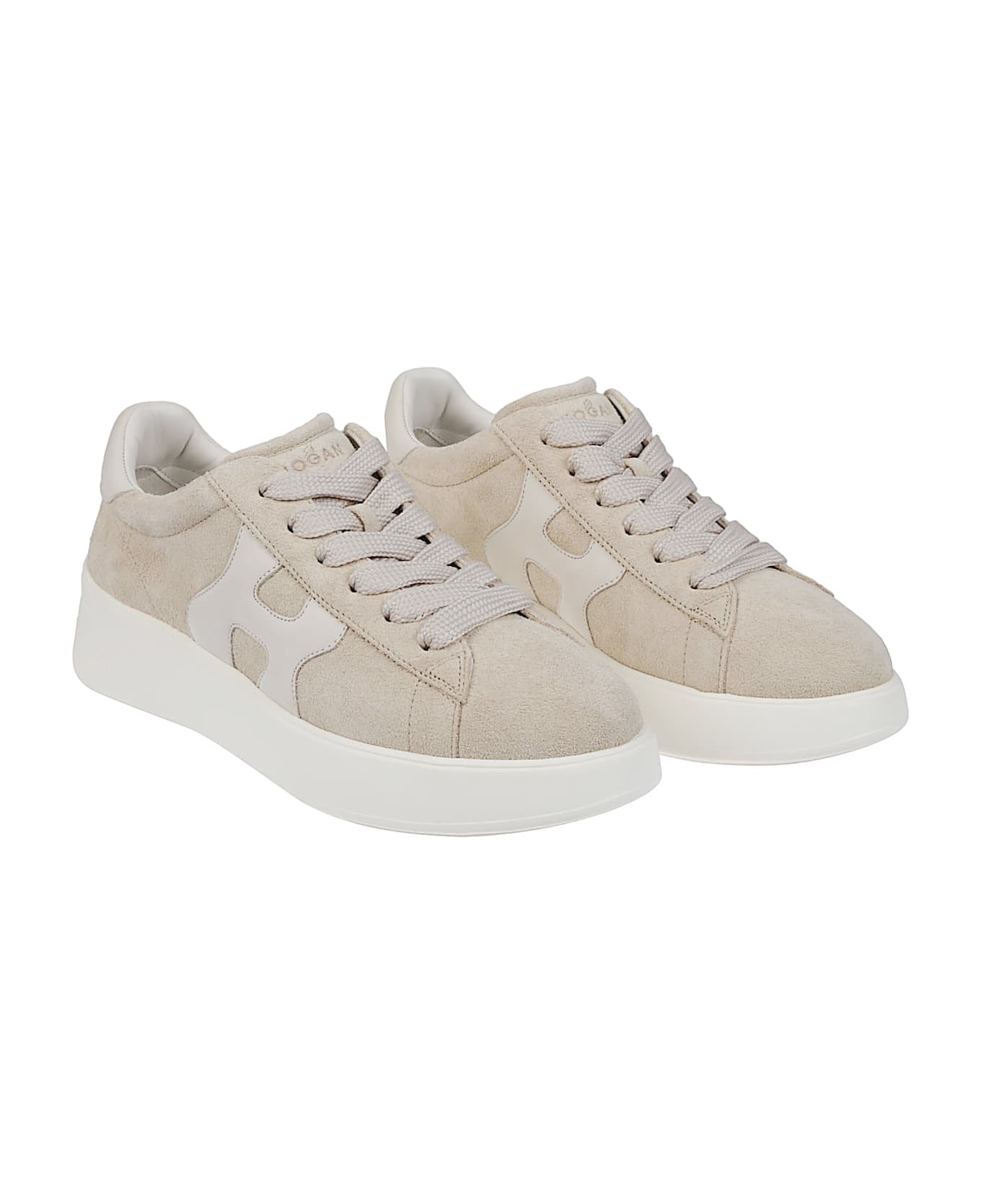 Hogan Rebel H562 Sneakers - Mak Beige/ghiaccio