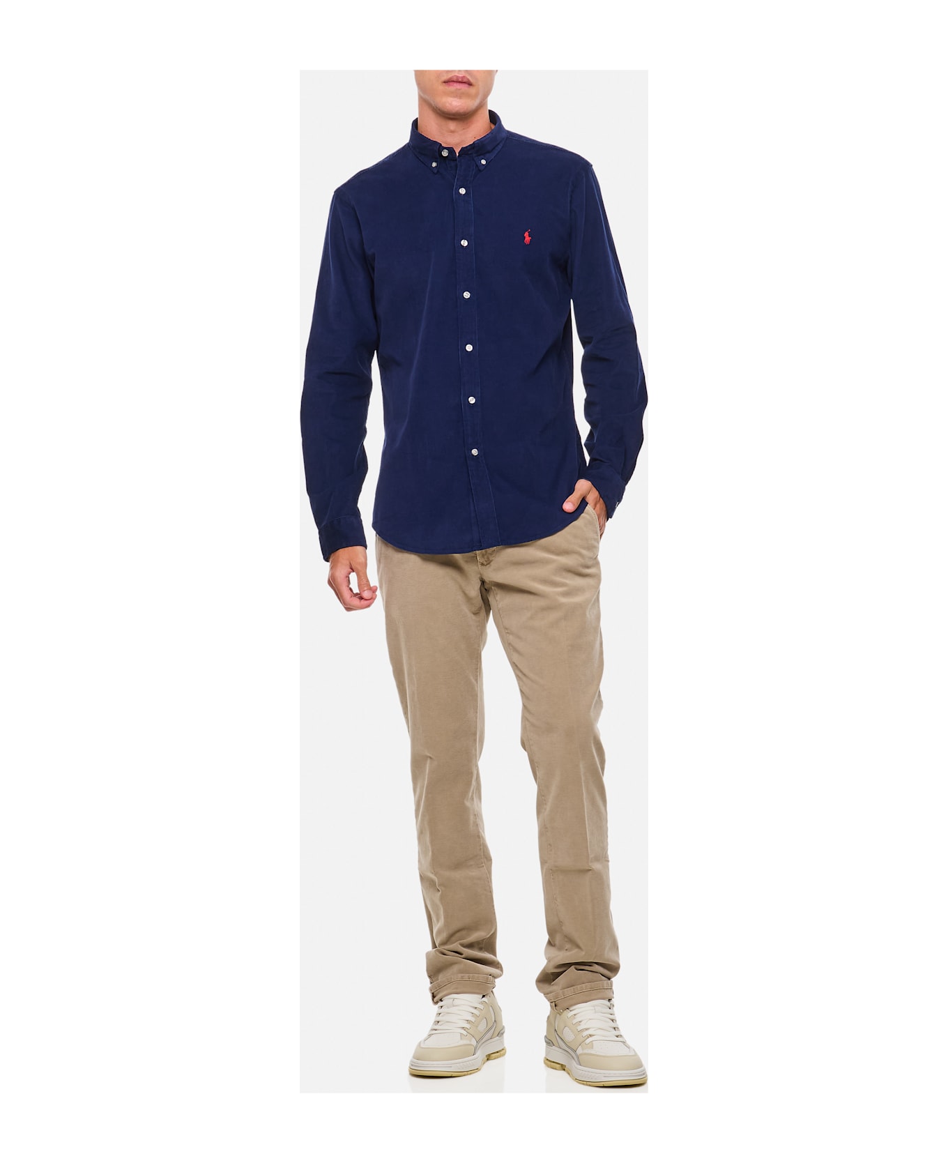 Incotex Slim Fit Trousers - Beige