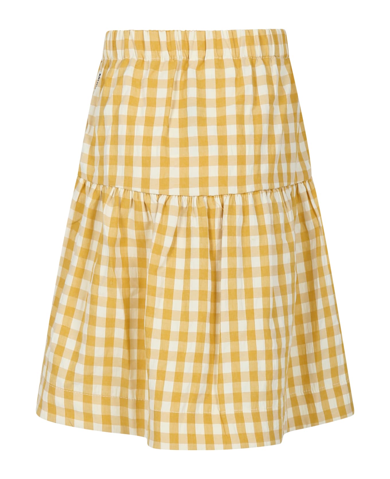 Molo Casual Yellow Skirt For Girl - Yellow ボトムス