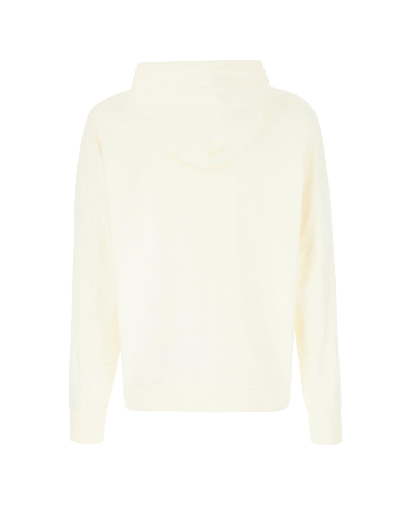 Polo Ralph Lauren Pony Embroidered Zip-up Hoodie - White