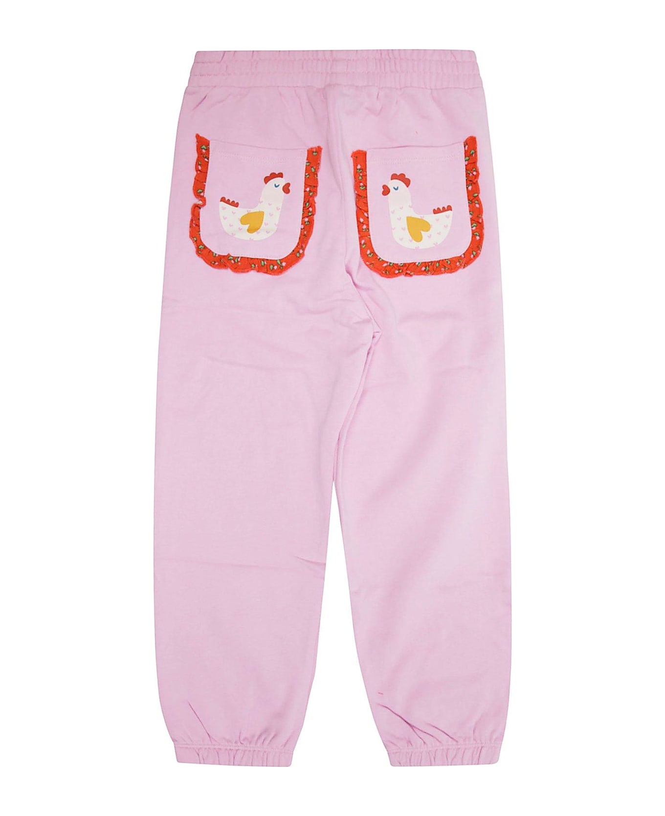 Stella McCartney Graphic Printed Jersey Joggers - Rosa 