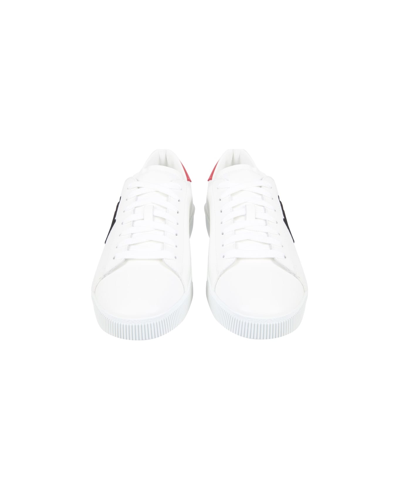 Dsquared2 Leather Sneakers - WHITE スニーカー