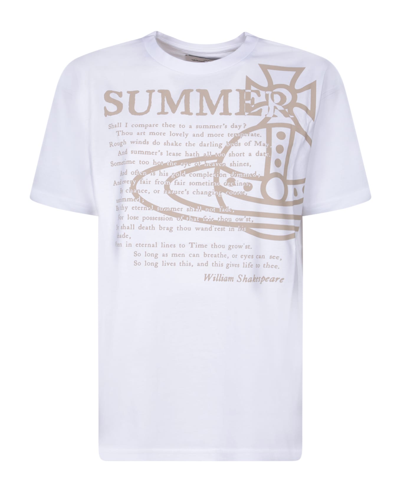 Vivienne Westwood Summer Classic White T-shirt - White