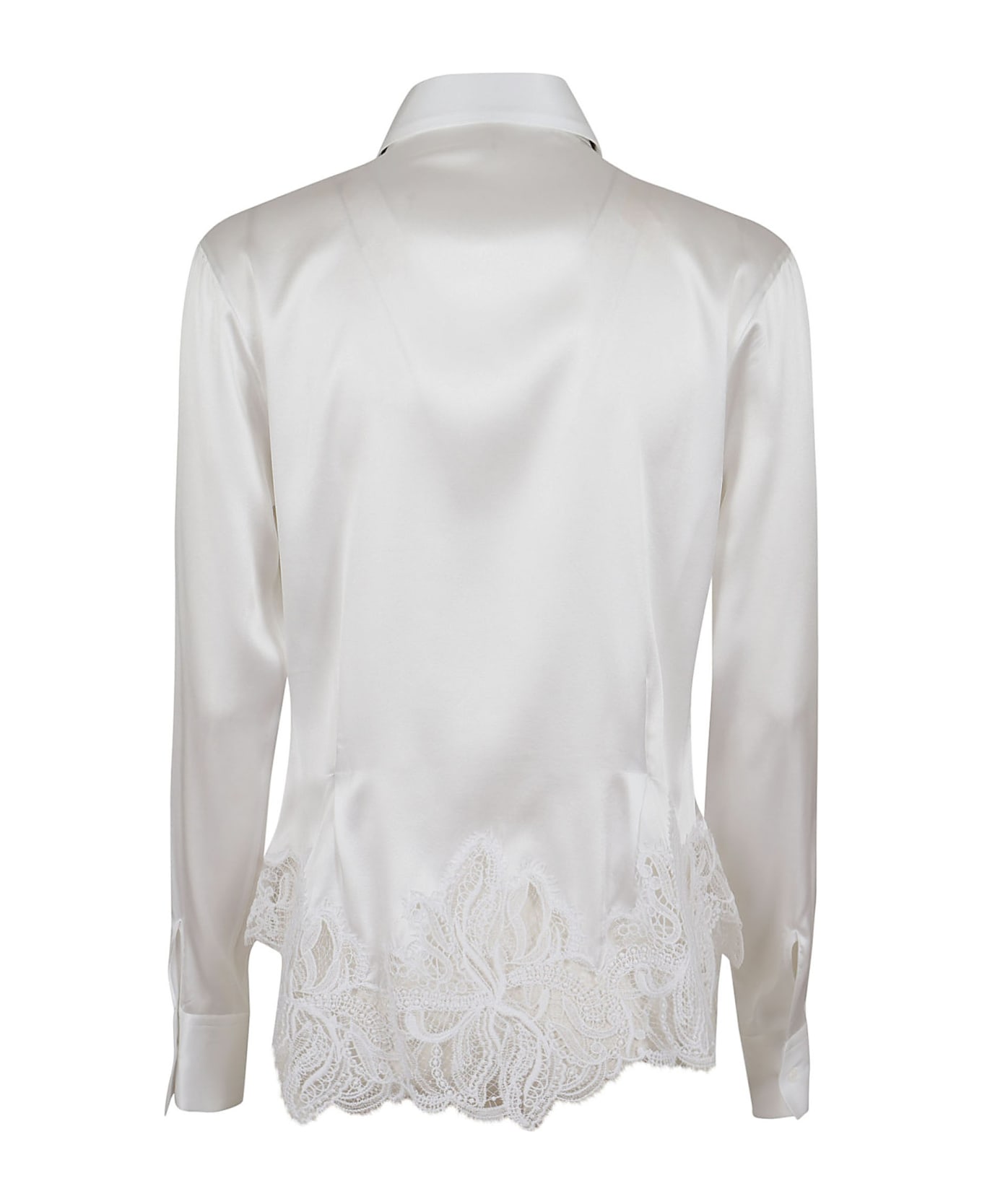 Ermanno Scervino Long Sleeved Shirt - White