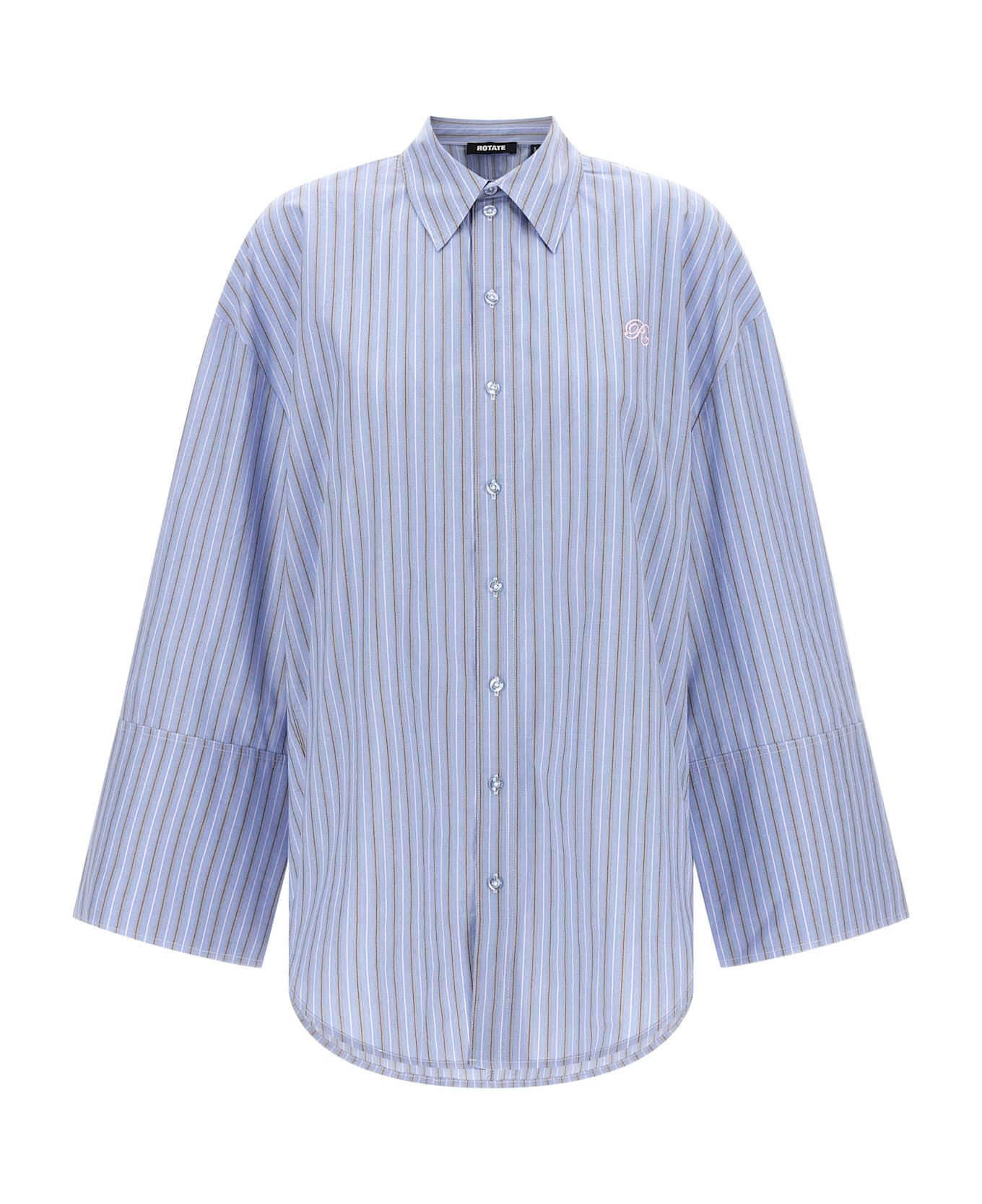 Rotate by Birger Christensen 'poplin Oversized' Shirt - Light Blue