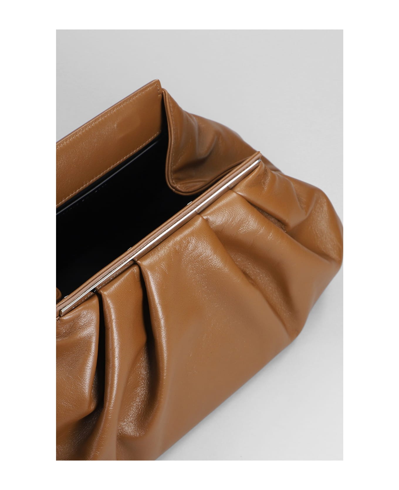 Giuseppe Zanotti Clutch In Leather Color Leather - leather color