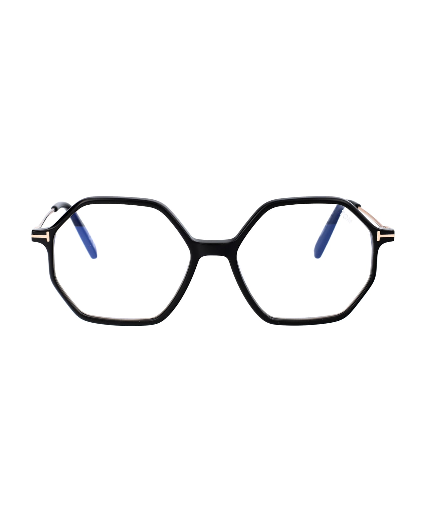 Tom Ford Eyewear Ft5952-b Glasses - 001 Nero Lucido アイウェア