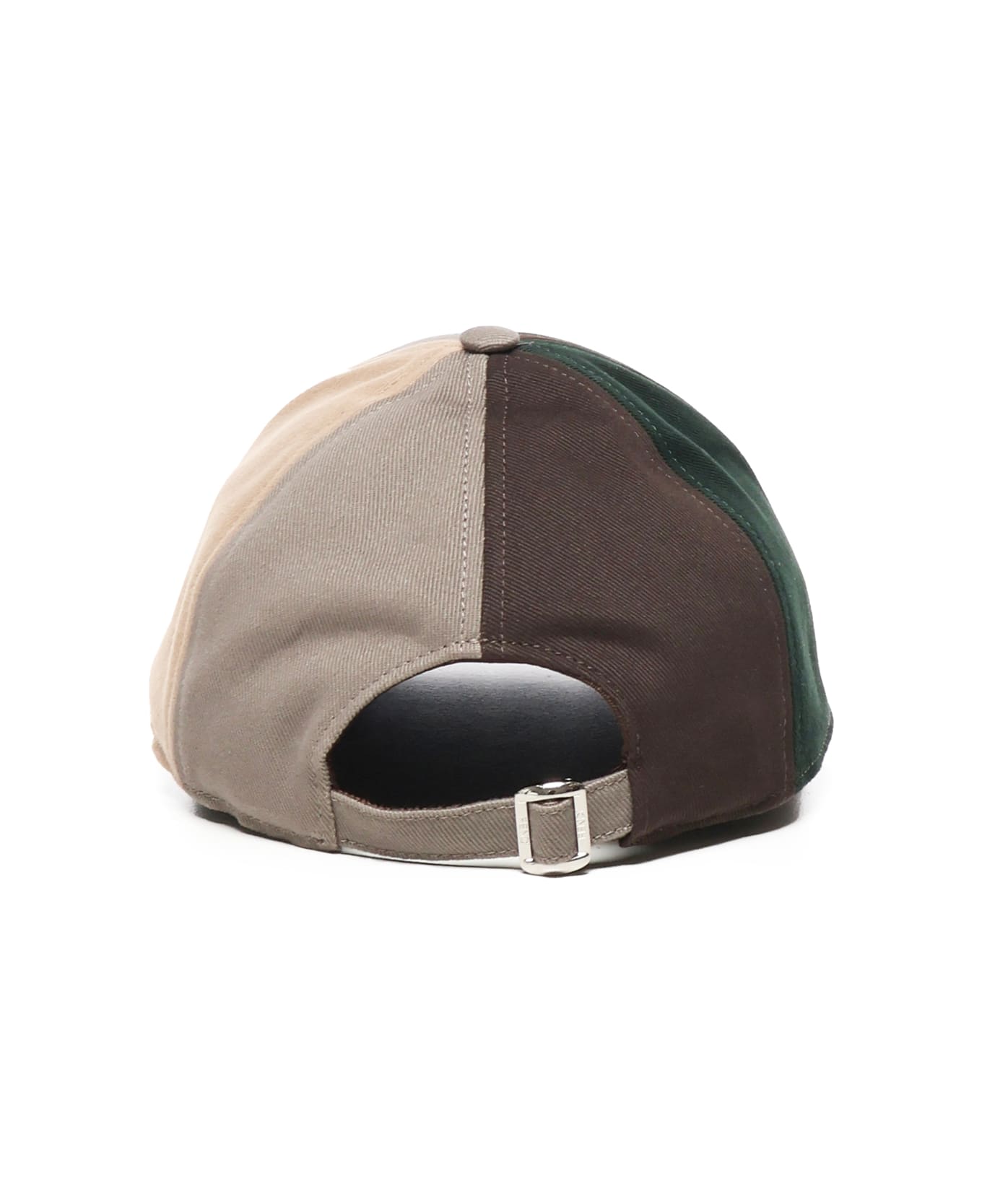 Fendi Cotton Baseball Cap With Logo - MultiColour