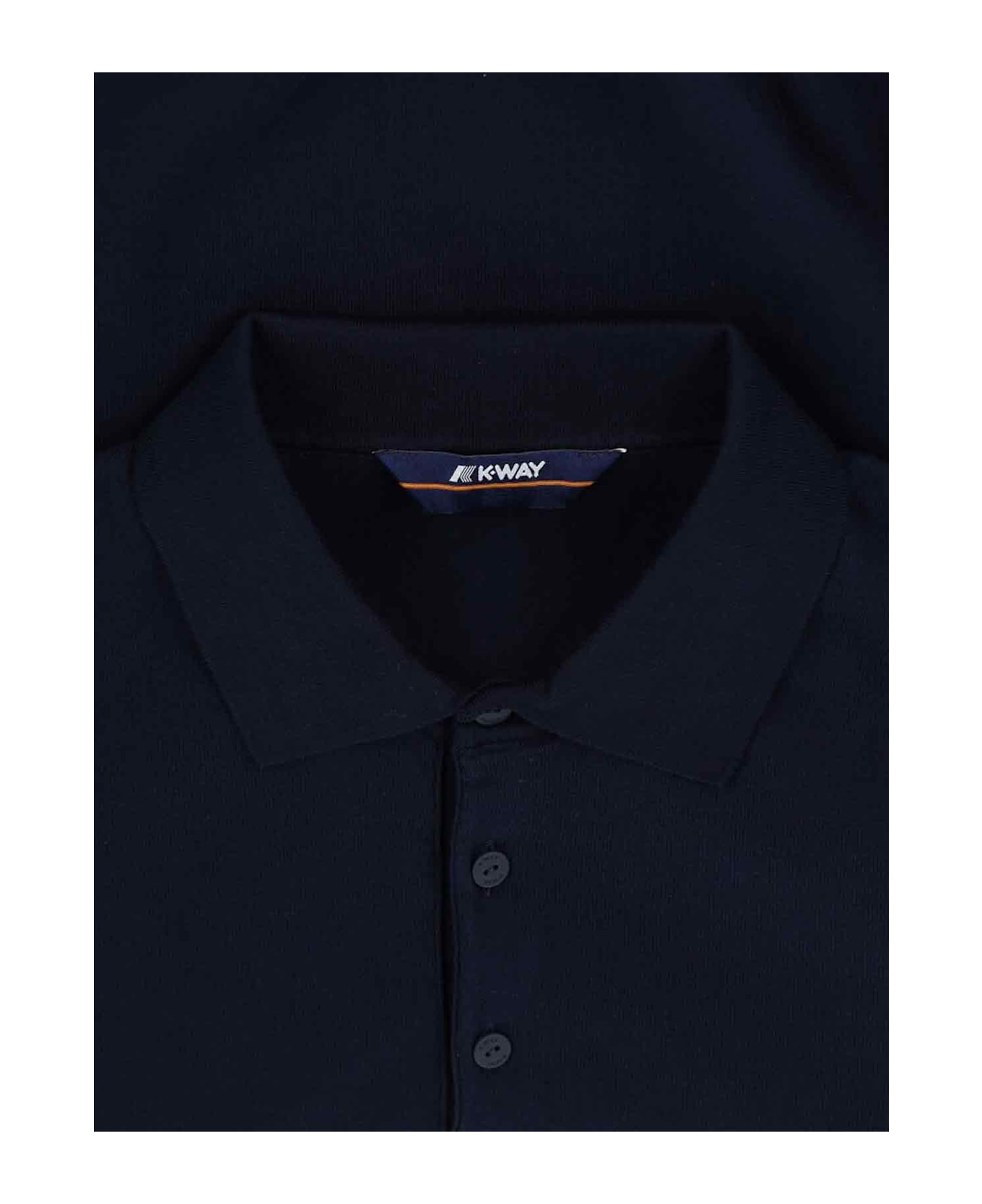 K-Way Polo Shirt "pleyne" - Blue