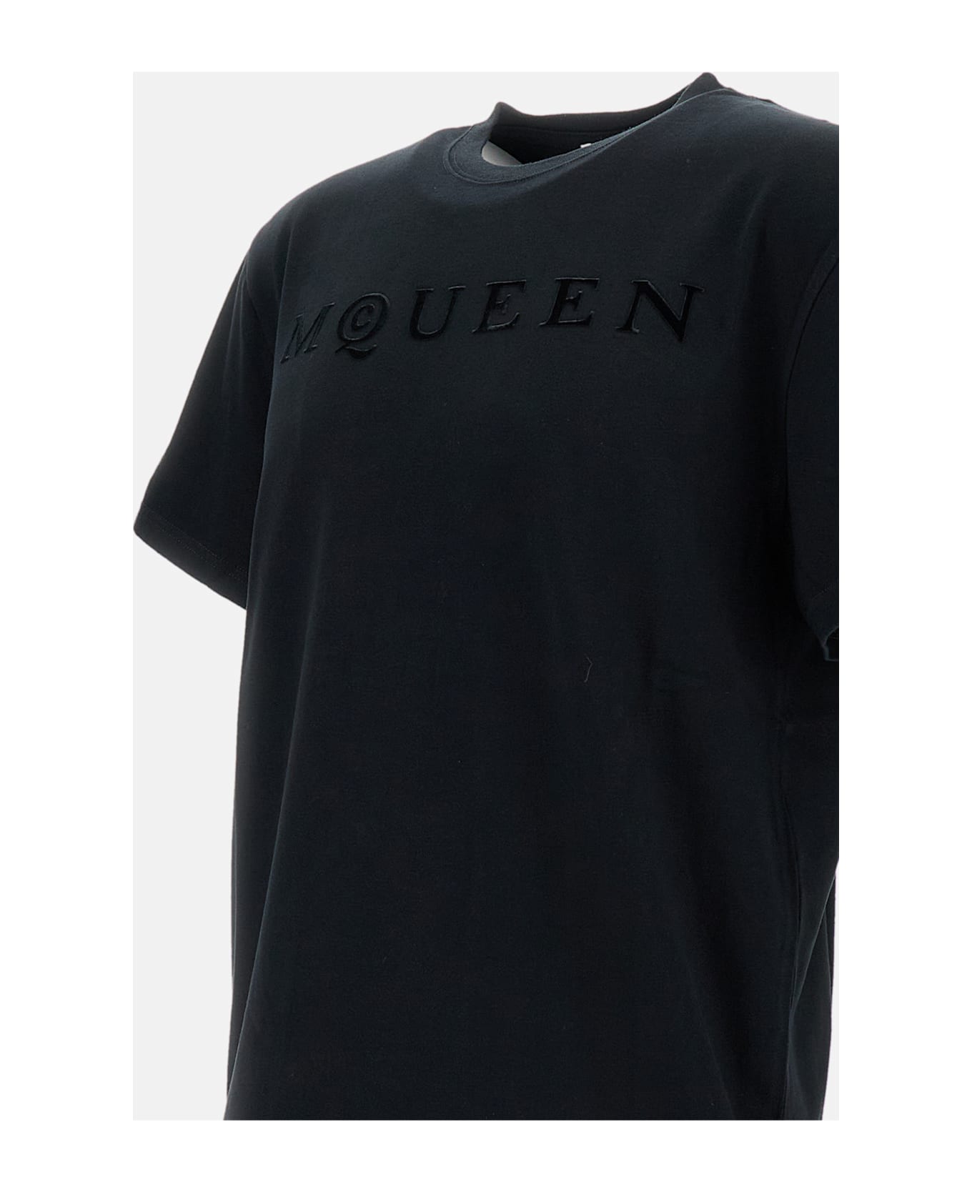 Alexander McQueen Logo T-shirt - Black