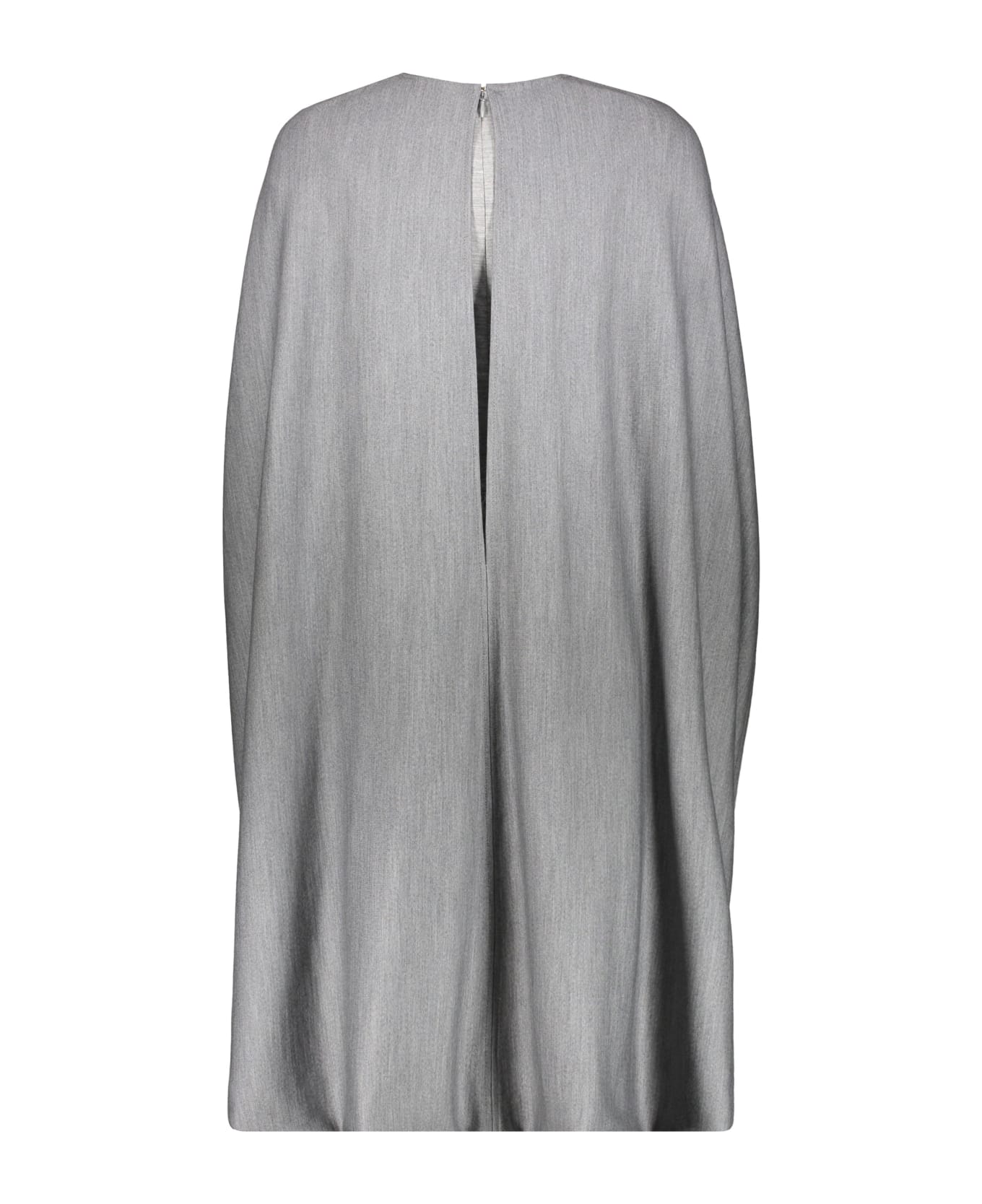 Burberry Cape-style Dress - grey