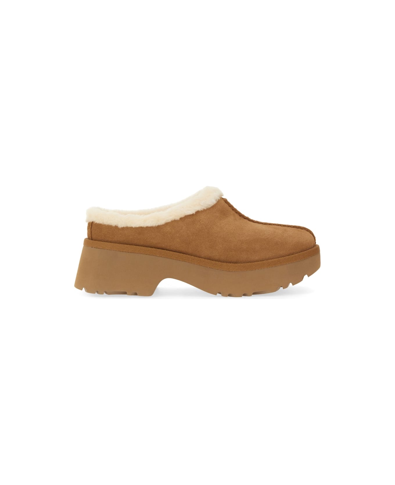 UGG New Heights Cozy Sabot - CHESTNUT