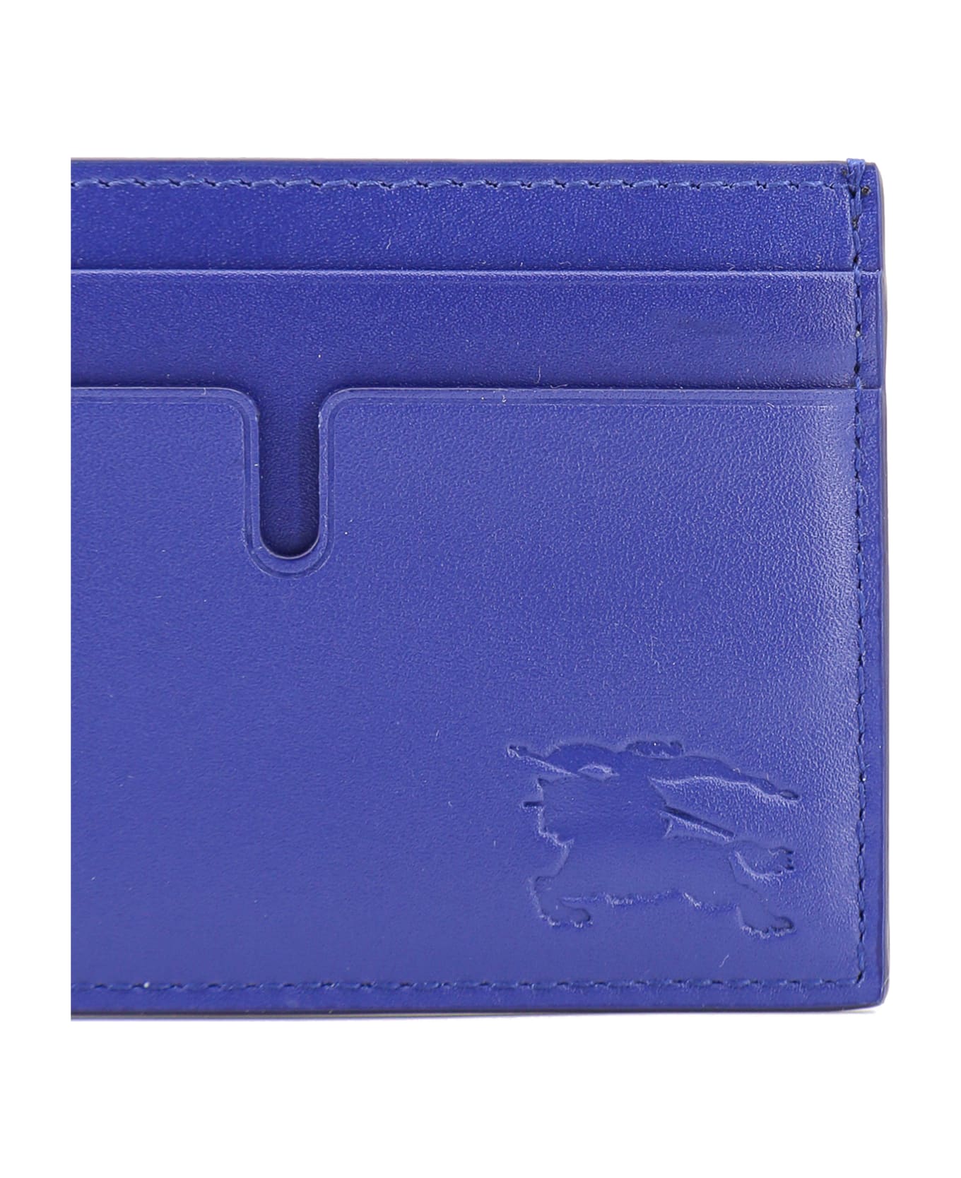 Burberry Horseferry 5 Slots Card Case - Blue