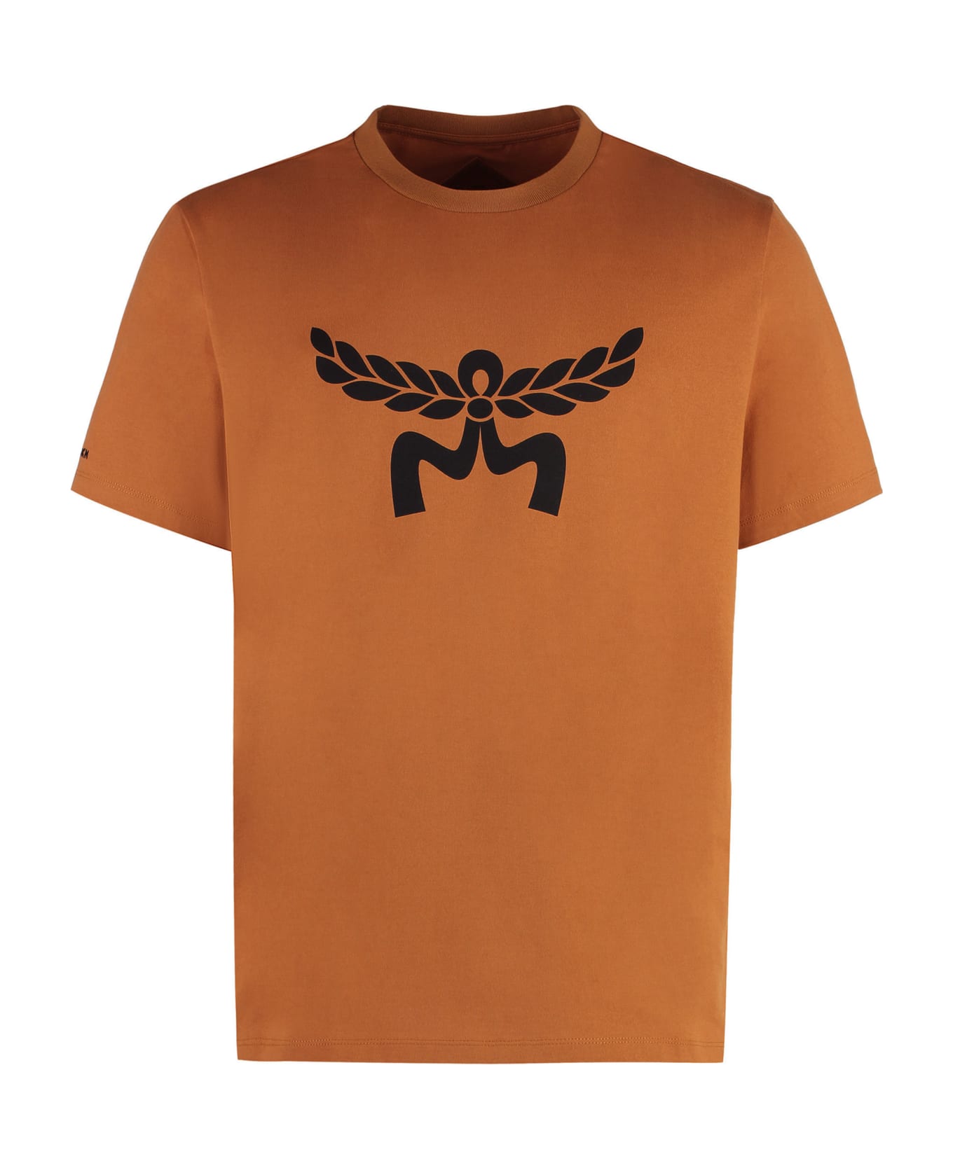 MCM Cotton Crew-neck T-shirt - Bronze