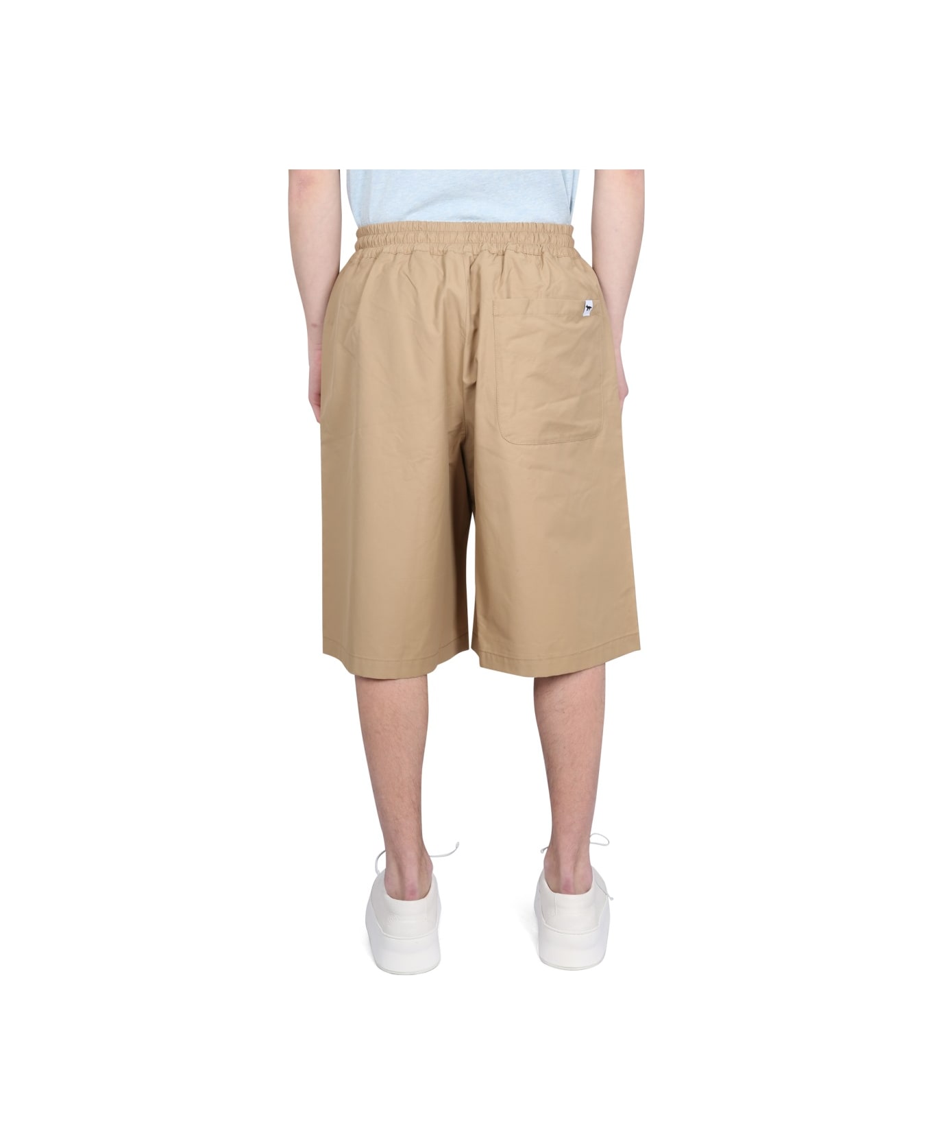 Maison Kitsuné Bermuda Japanese - BEIGE