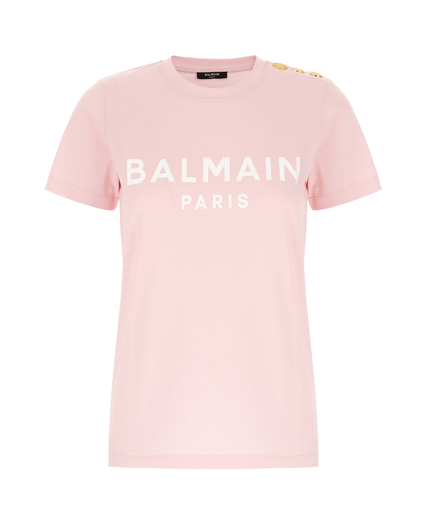 Balmain T-shirt - ROSE BLANC