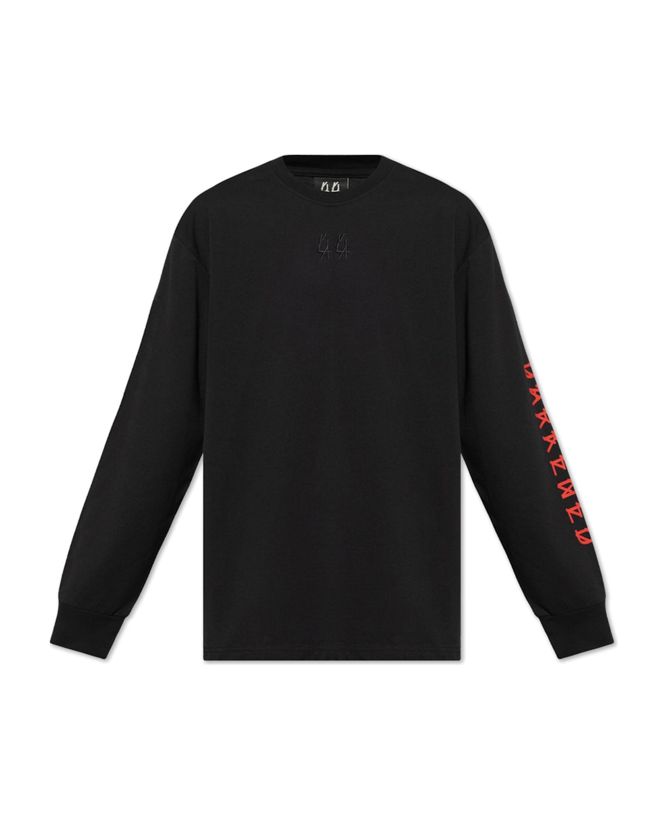 44 Label Group T-shirt With Logo - Nero