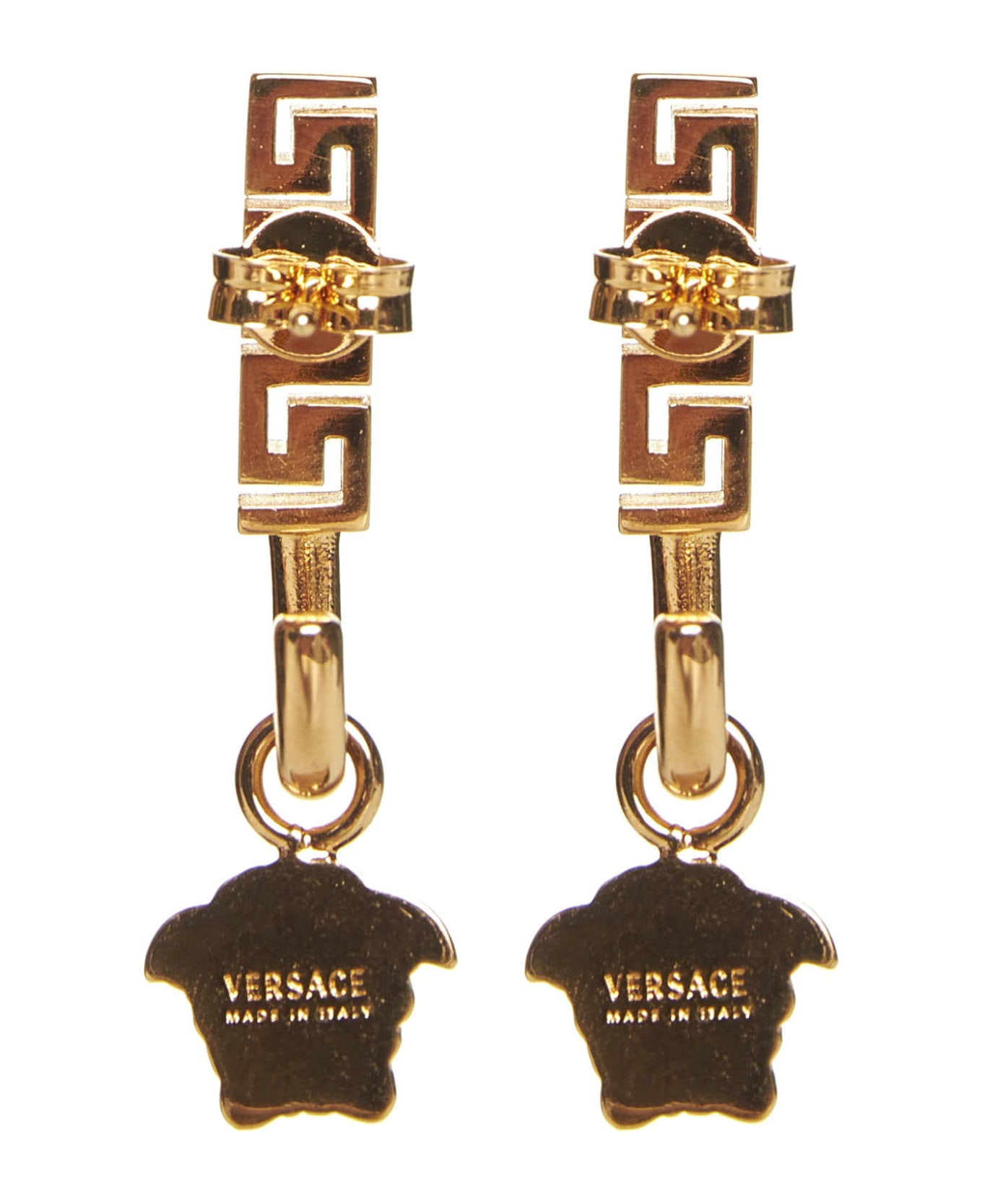 Versace 'medusa Earrings - Oro Versace イヤリング