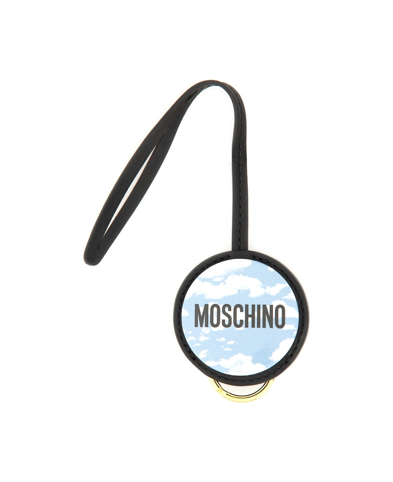Moschino Leather Keychain - MULTICOLOUR