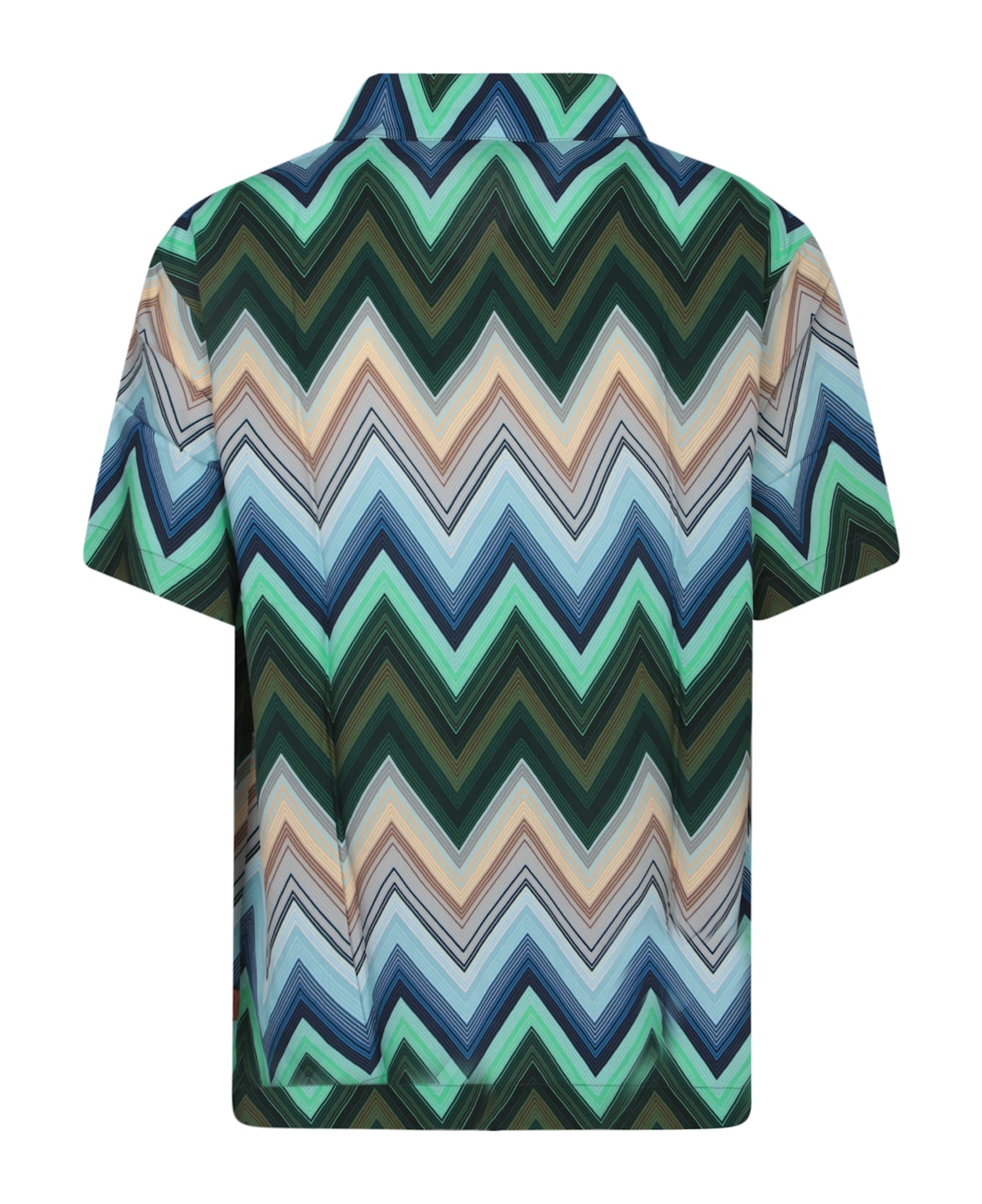 Missoni Multicolor Zigzag Shirt - Green