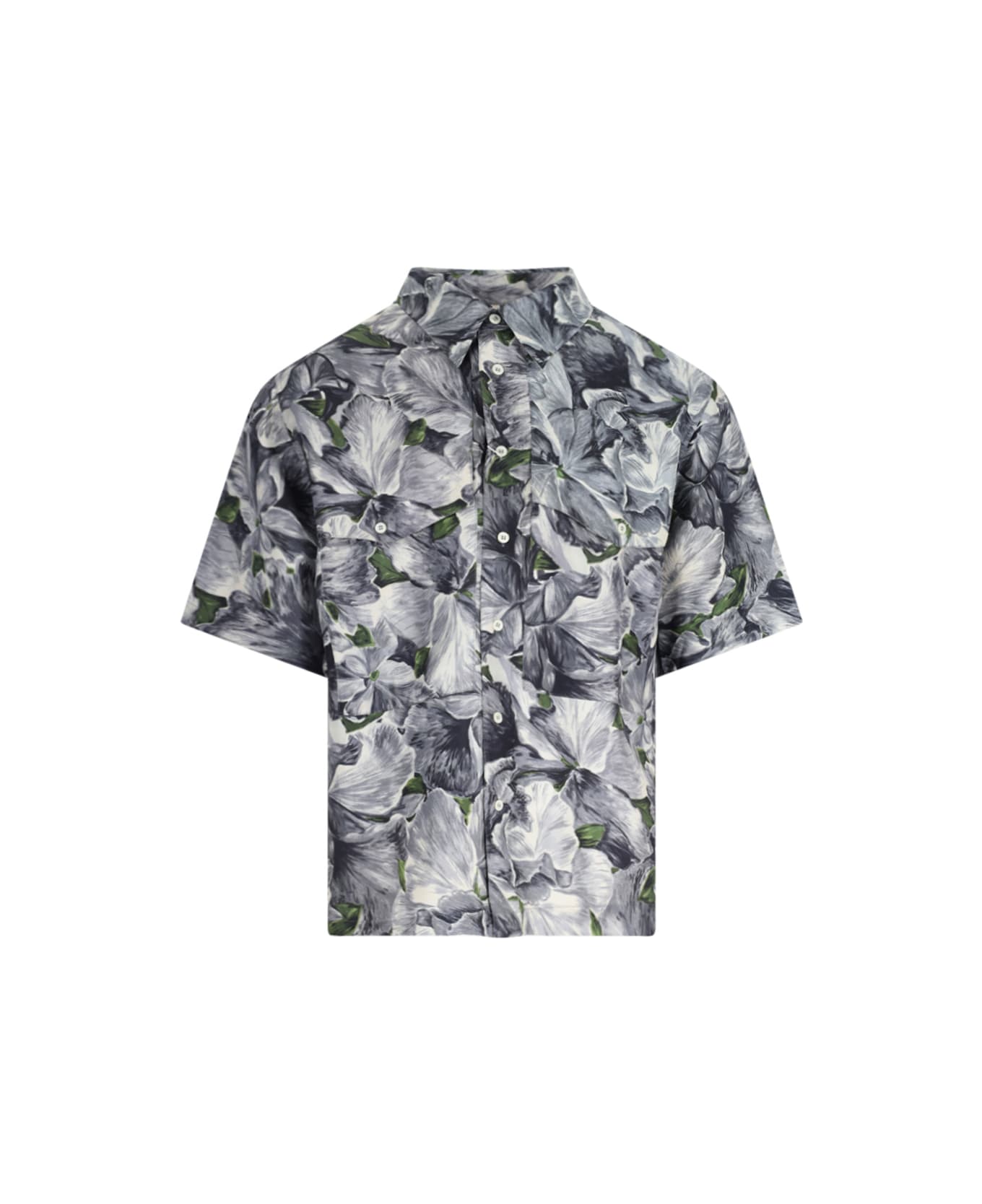 Sunflower Short-sleeved Shirt - Gray シャツ