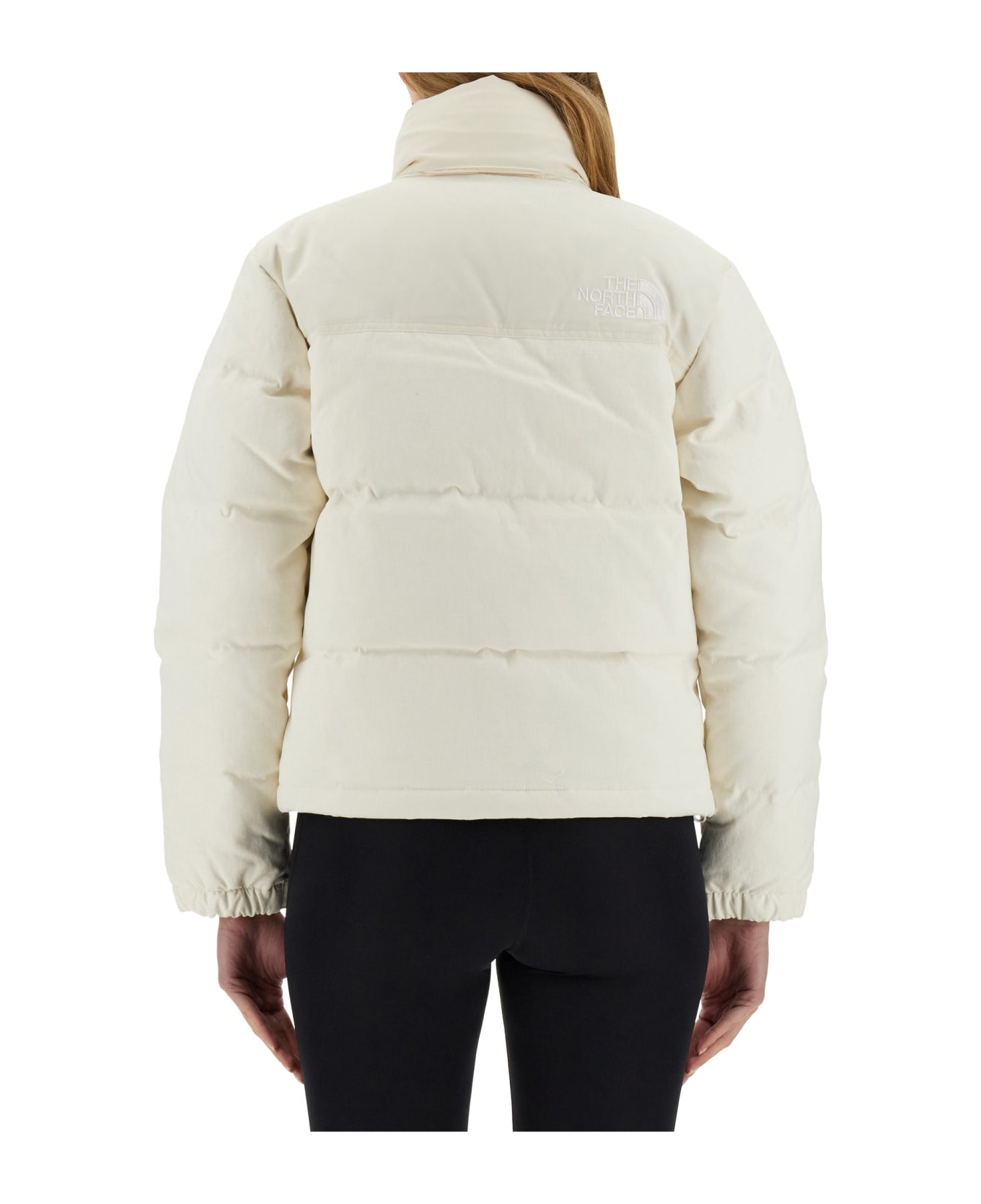 The North Face Jacket With Logo - Bianco