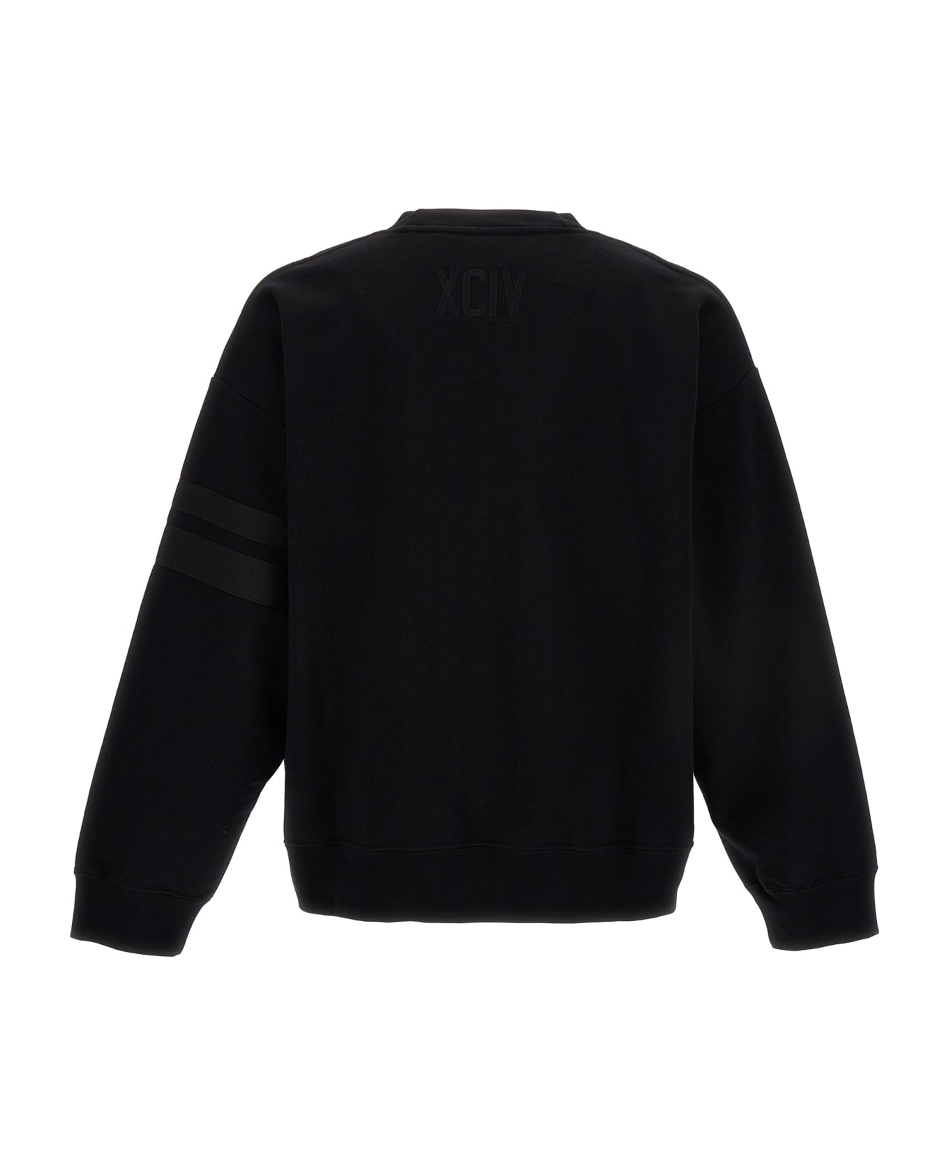 GCDS Logo Sweatshirt - Black  
