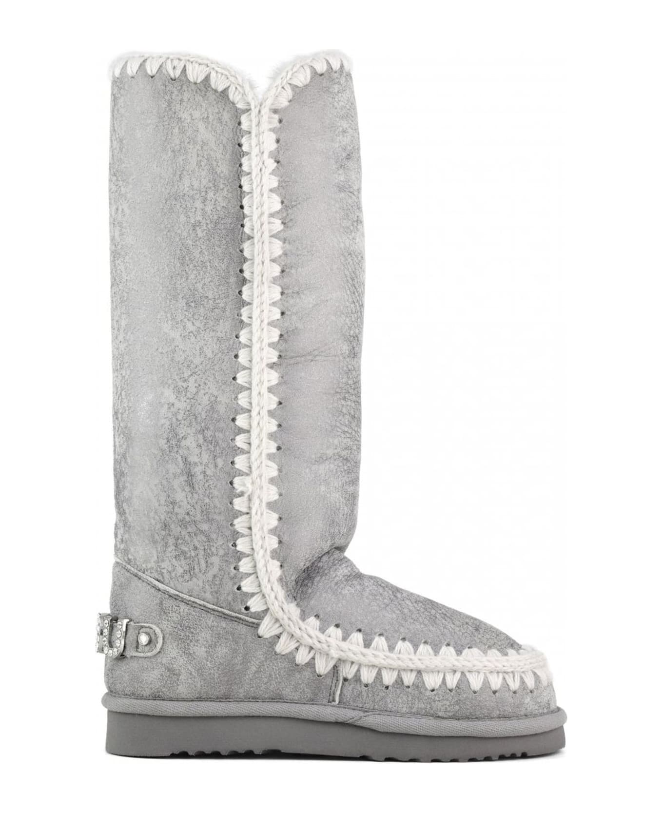 Mou Silky Silver Sheepskin Eskimo 40 - Silver