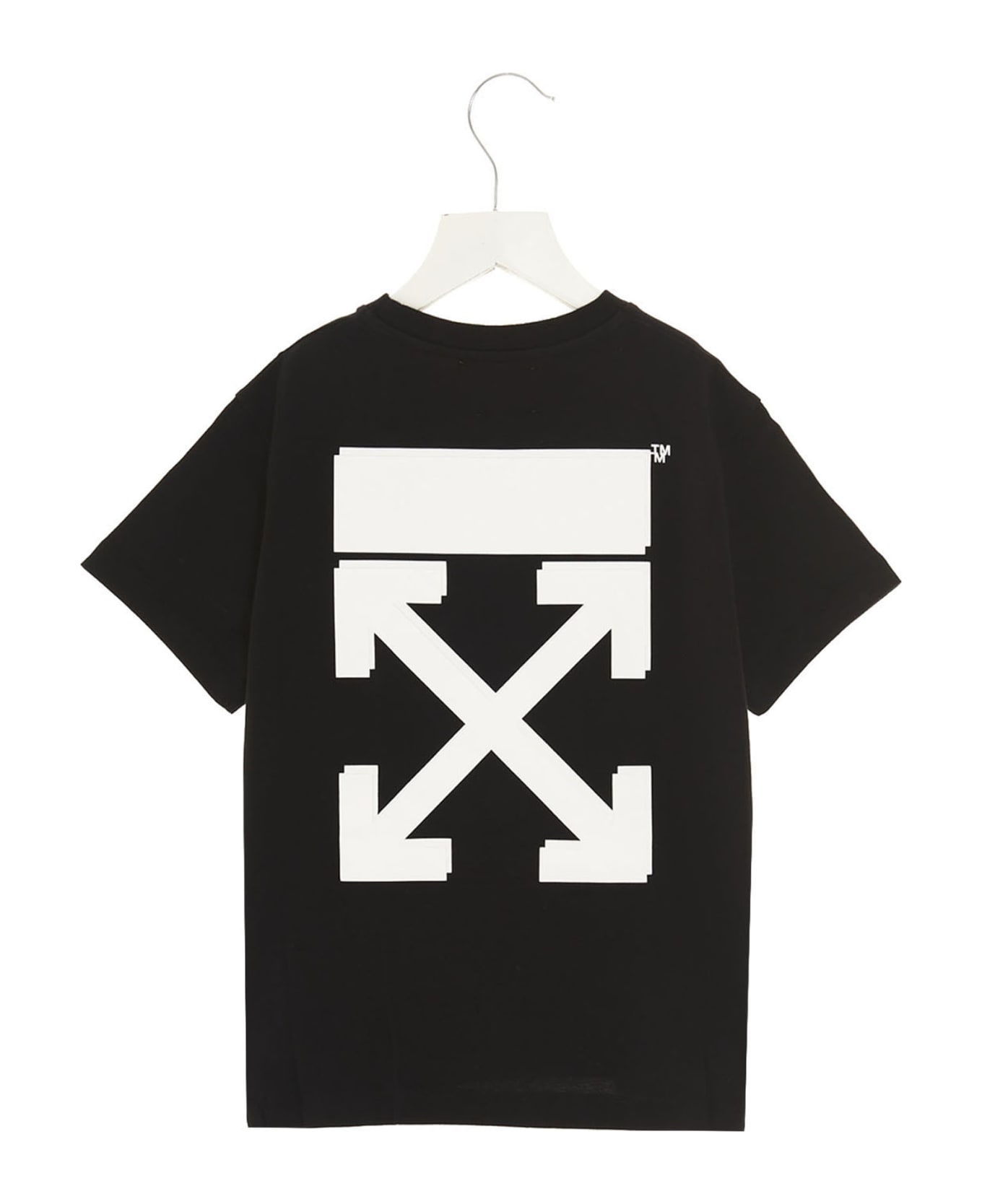 Off-White 'rubber Arrow' T-shirt - White/Black