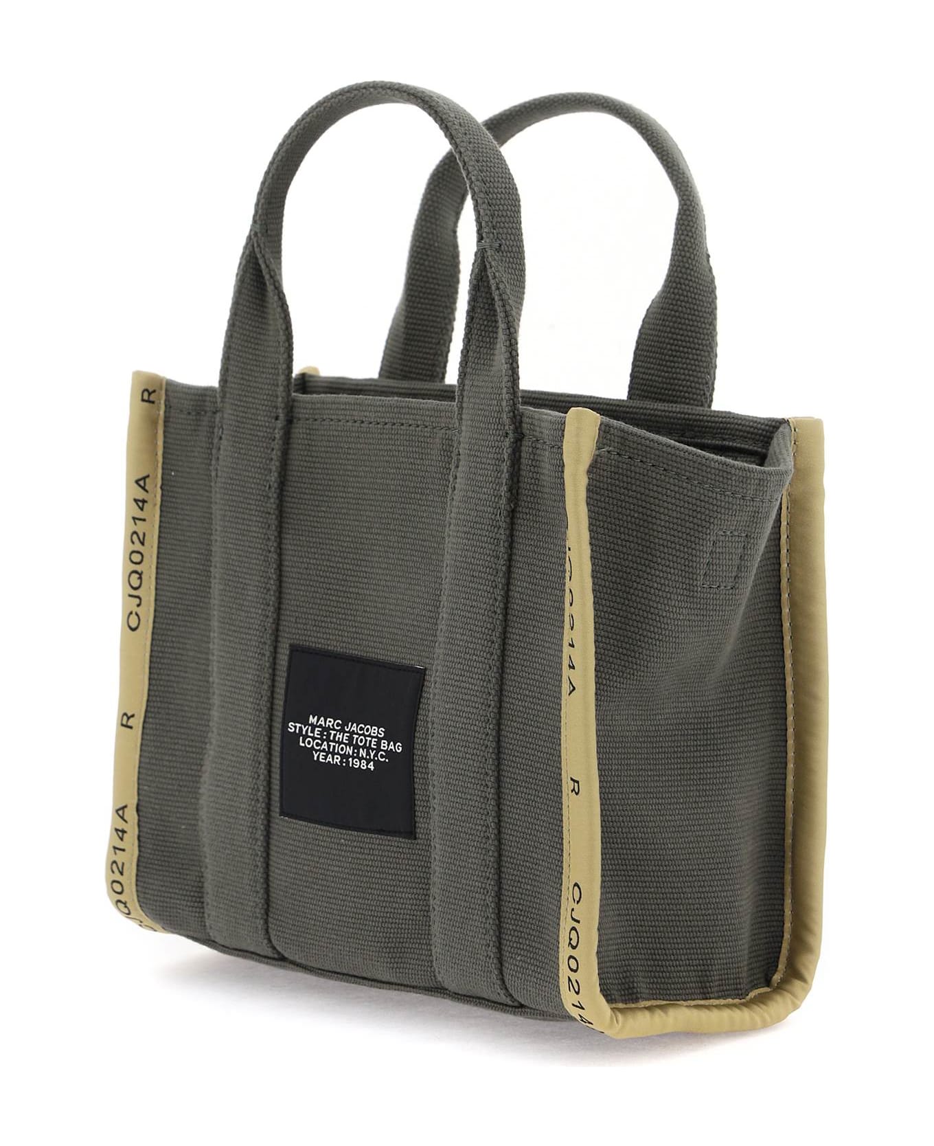 Marc Jacobs Traveler Tote In Green Cotton - BRONZE GREEN (Green) トートバッグ