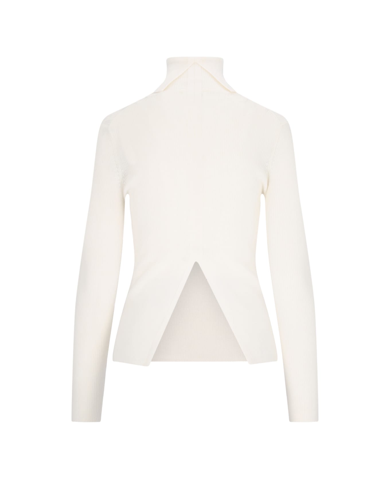 Parosh Classic Turtleneck - White