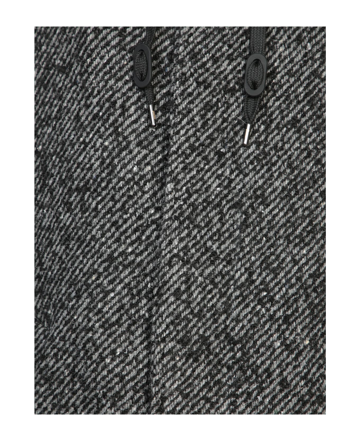 Herno Layered Effect Coat - Grey