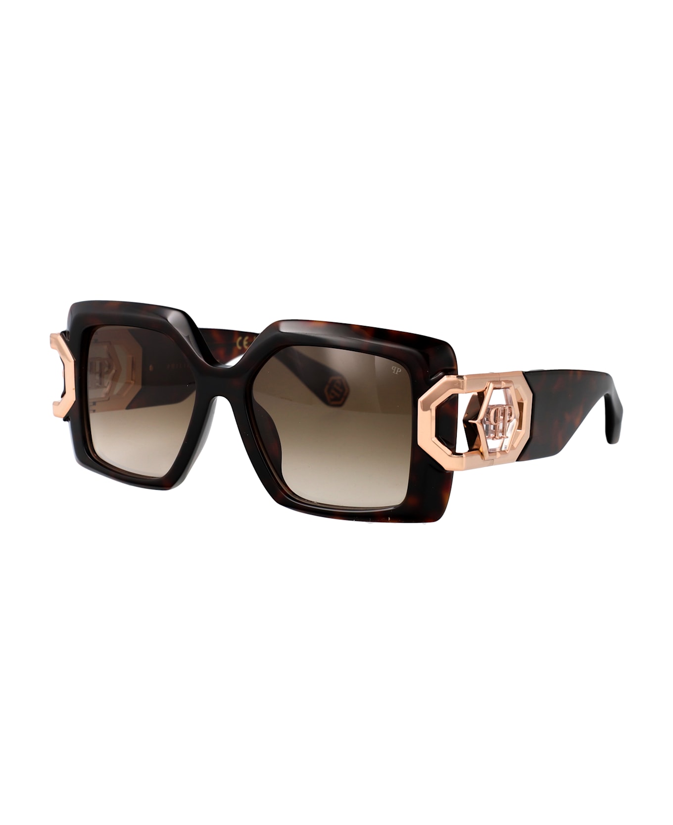 Philipp Plein Hera Sunglasses - AVANA SCURA LUCIDA