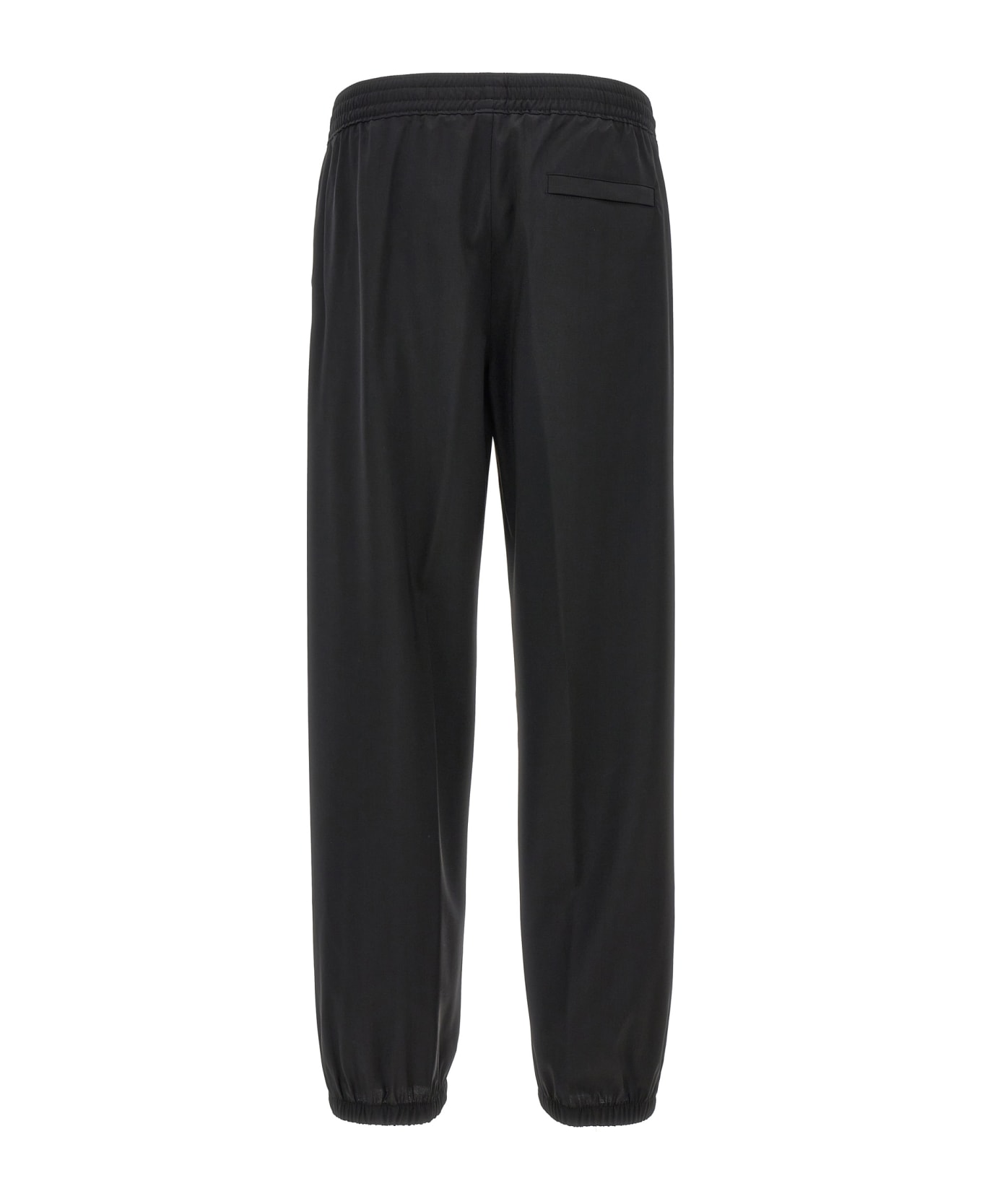 Givenchy Logo Placcetta Pants - Black