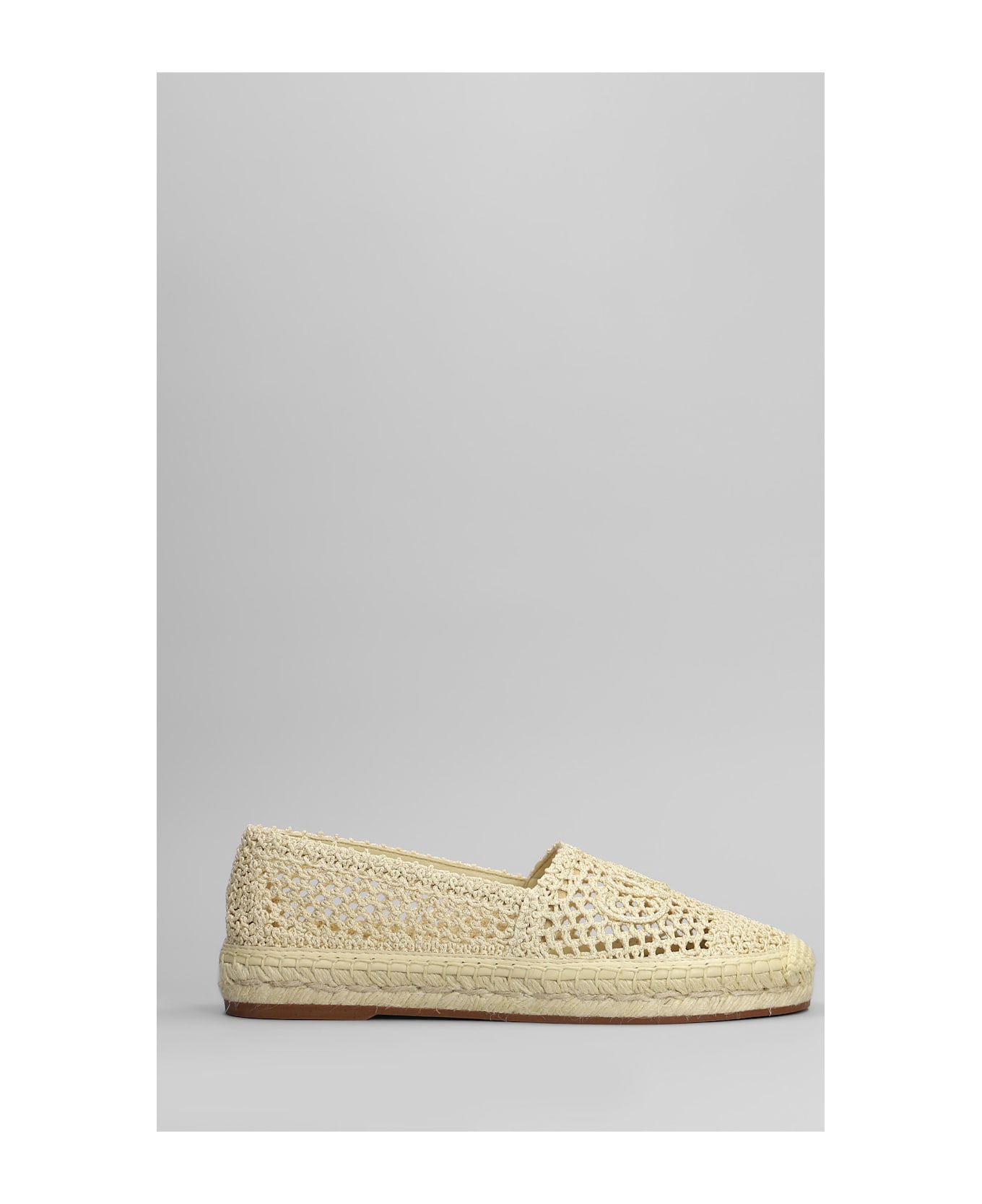 Chloé Isla Espadrilles In Beige Raffia - beige