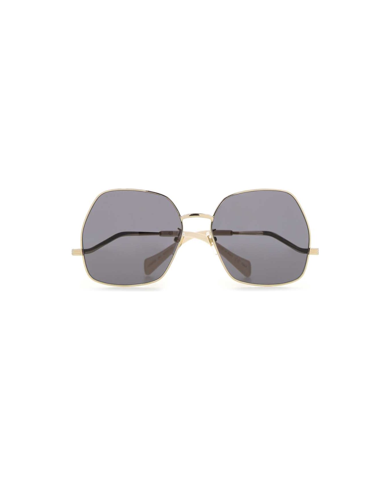 Gucci Gold Metal Sunglasses - 8012 サングラス