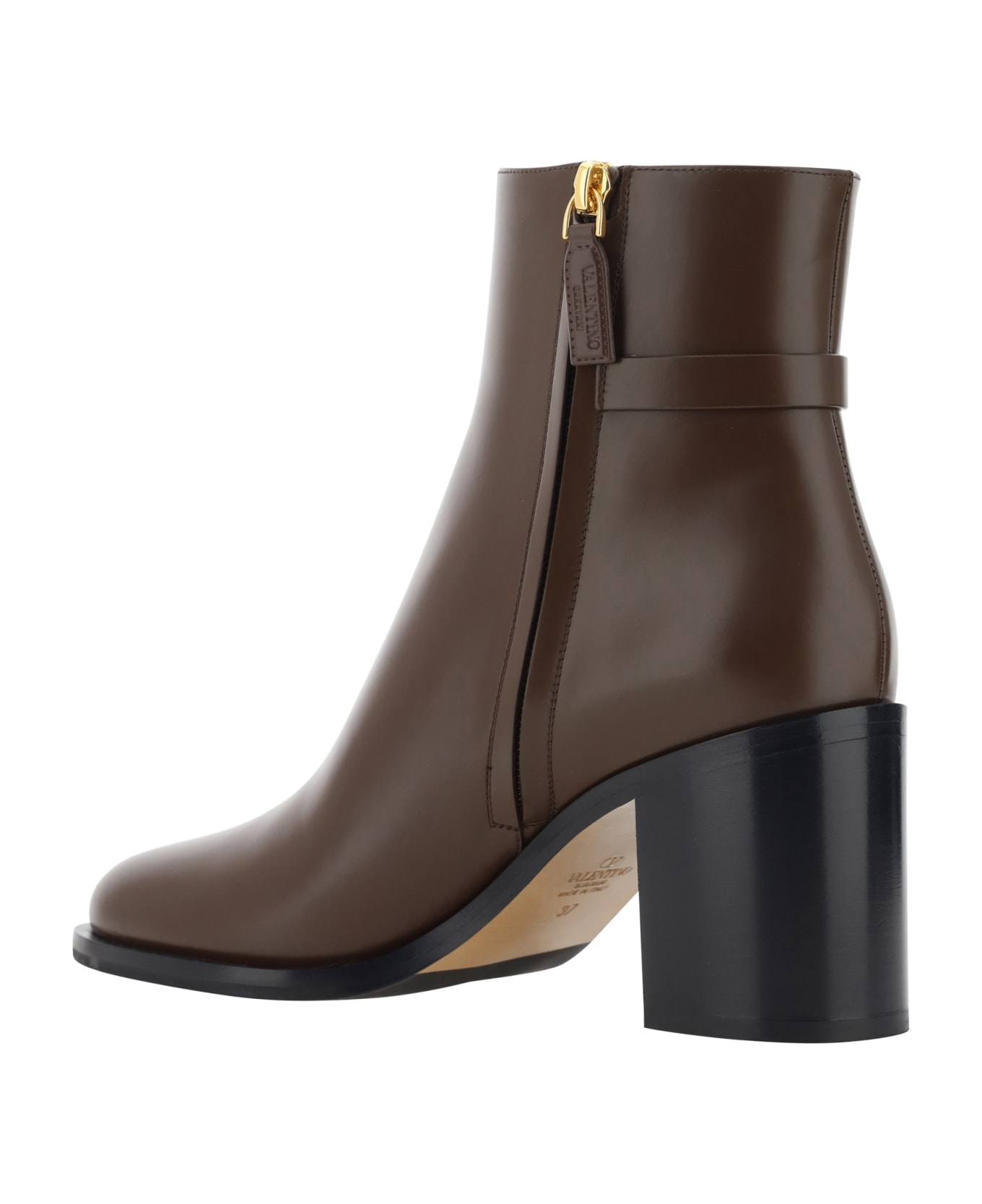 Valentino Garavani Ankle Boots - Cacao