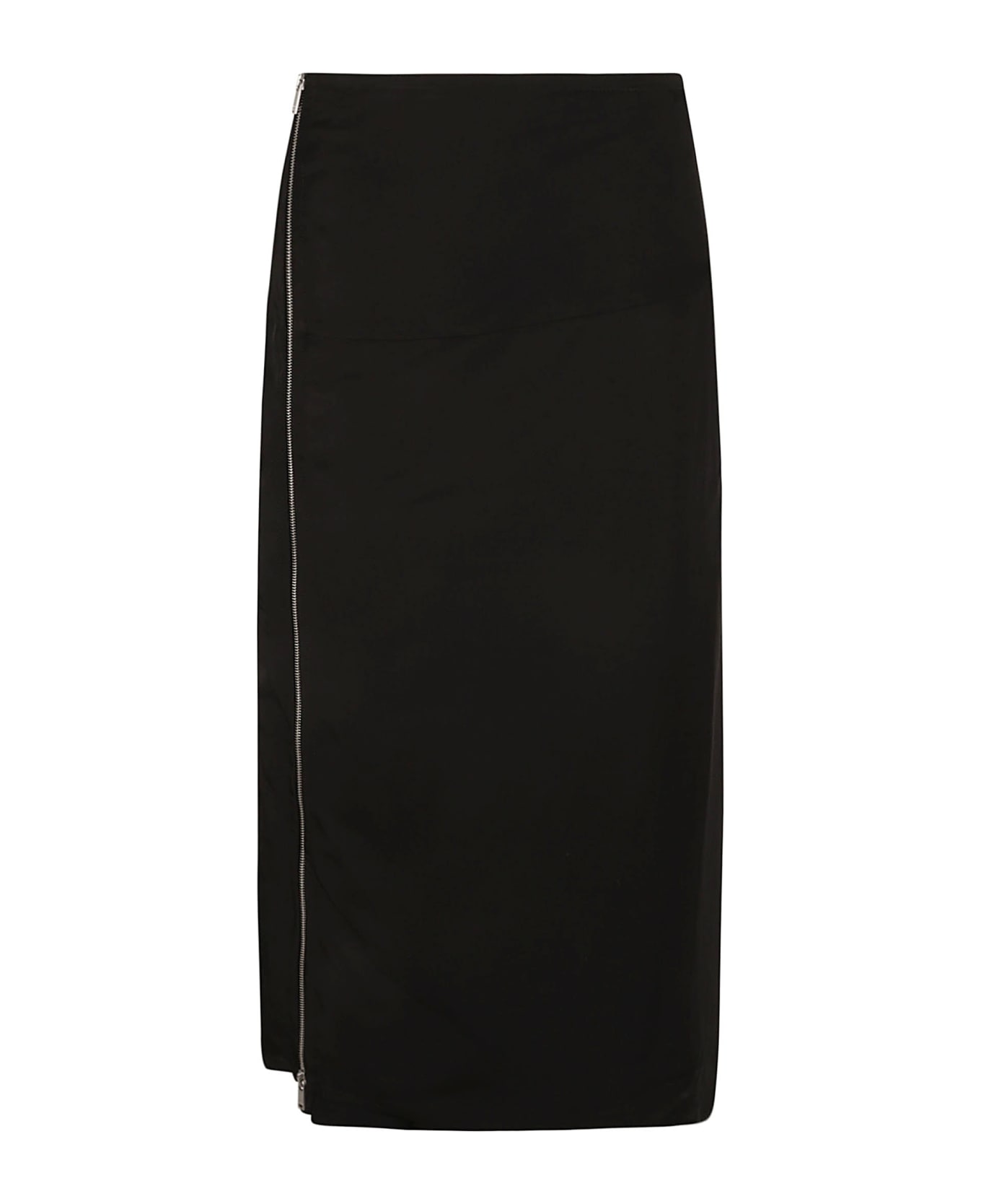 Jil Sander Side Zip Skirt - Black