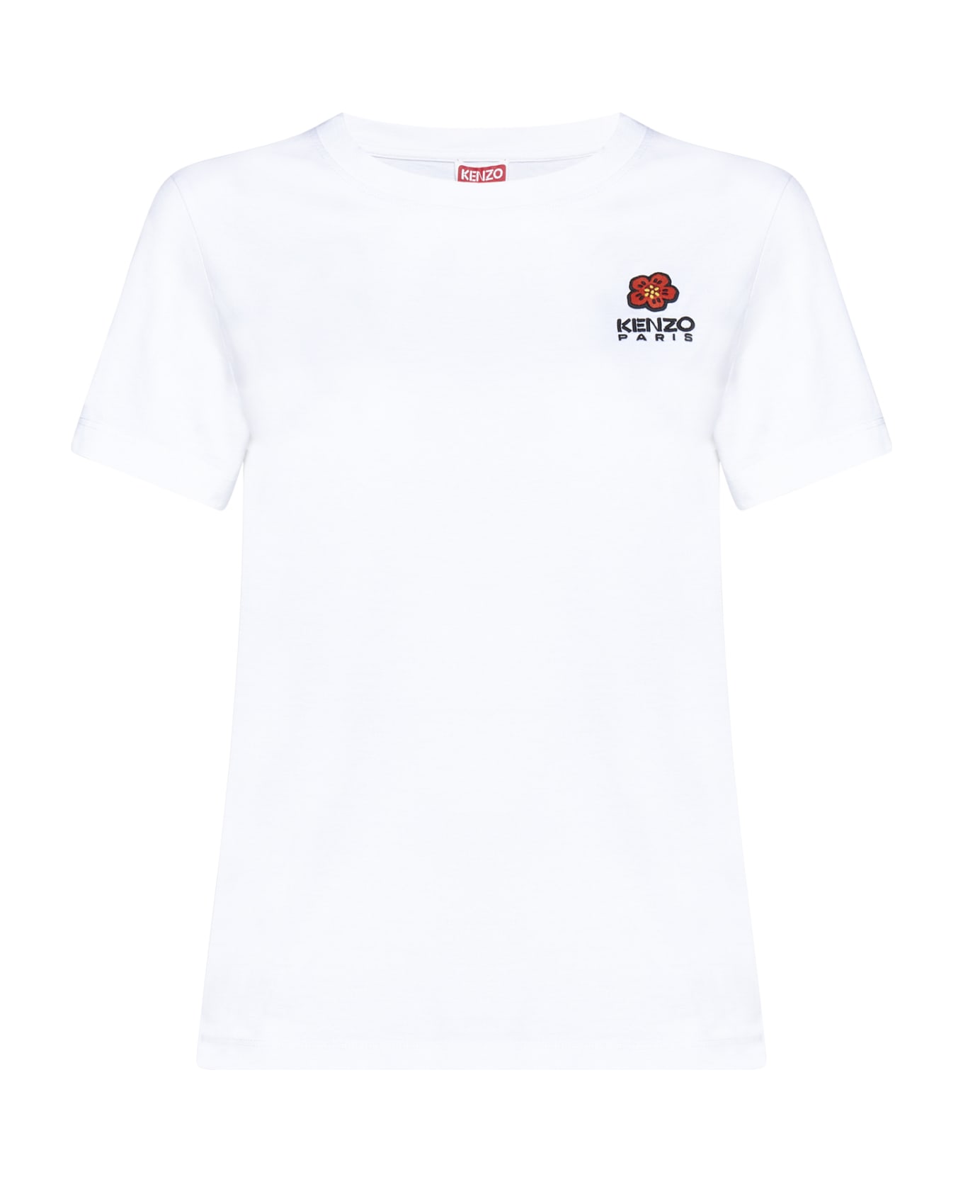 Kenzo Boke Flower Logo T-shirt - Blanc