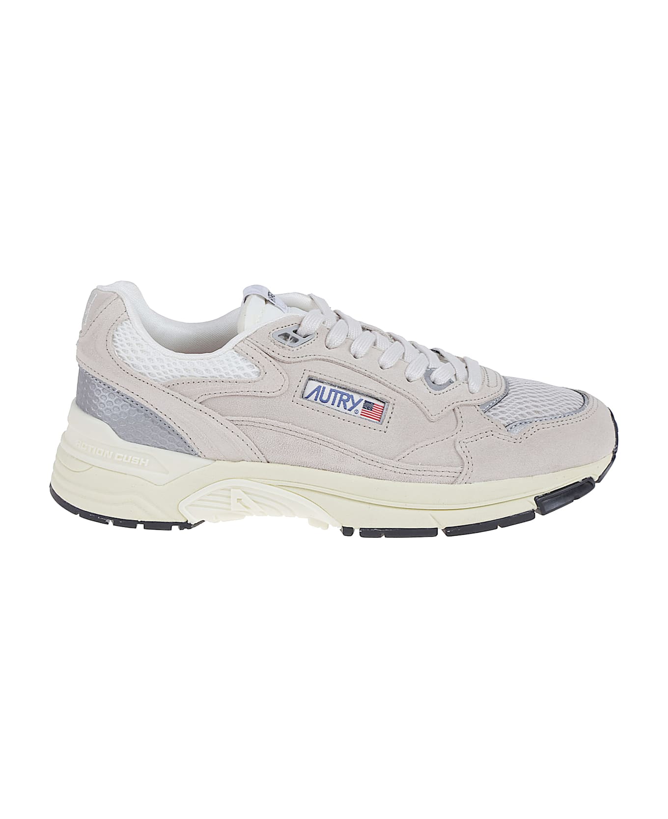 Autry Hyperway Low Sneakers - Sand/silver